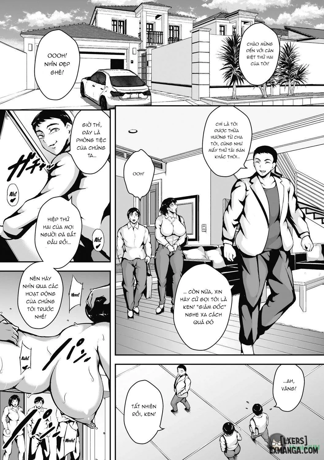 HentaiVN.net - Ảnh 7 - Akaneiro ni Modaeru Hitozuma - Chương 1