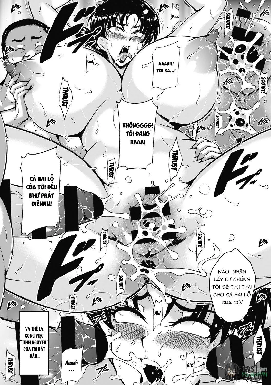 HentaiVN.net - Ảnh 23 - Akaneiro ni Modaeru Hitozuma - Chương 2