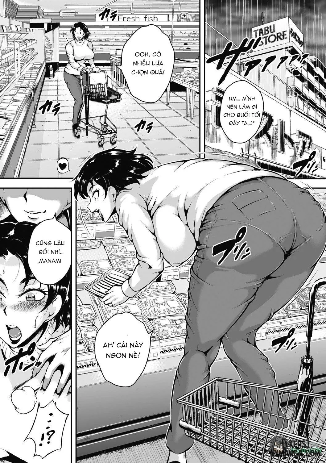 HentaiVN.net - Ảnh 4 - Akaneiro ni Modaeru Hitozuma - Chương 3