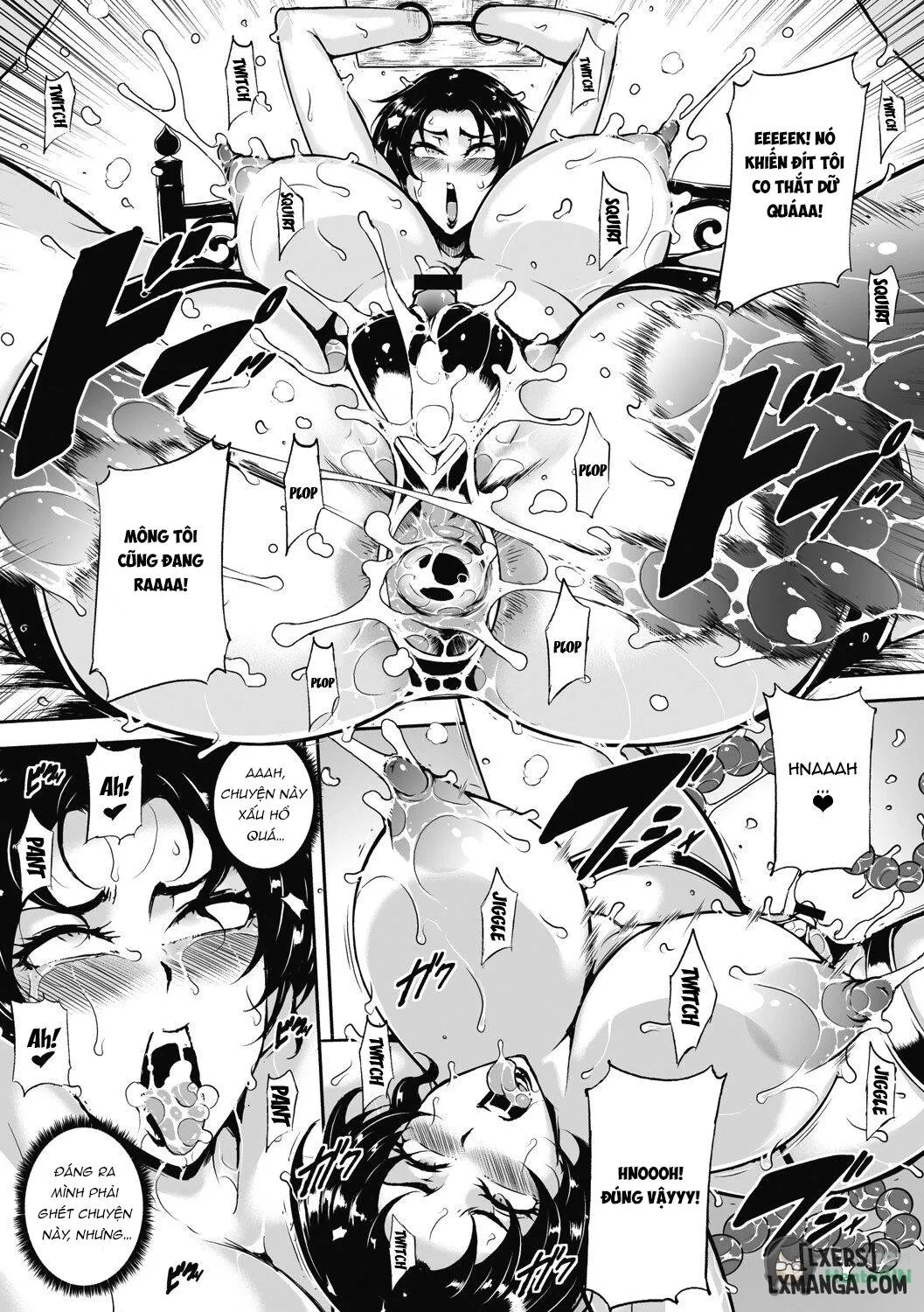 HentaiVN.net - Ảnh 15 - Akaneiro ni Modaeru Hitozuma - Chương 4