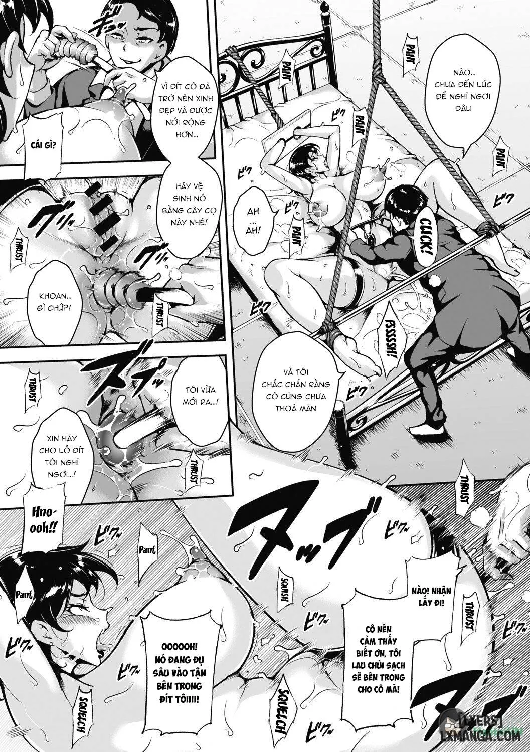 HentaiVN.net - Ảnh 16 - Akaneiro ni Modaeru Hitozuma - Chương 4