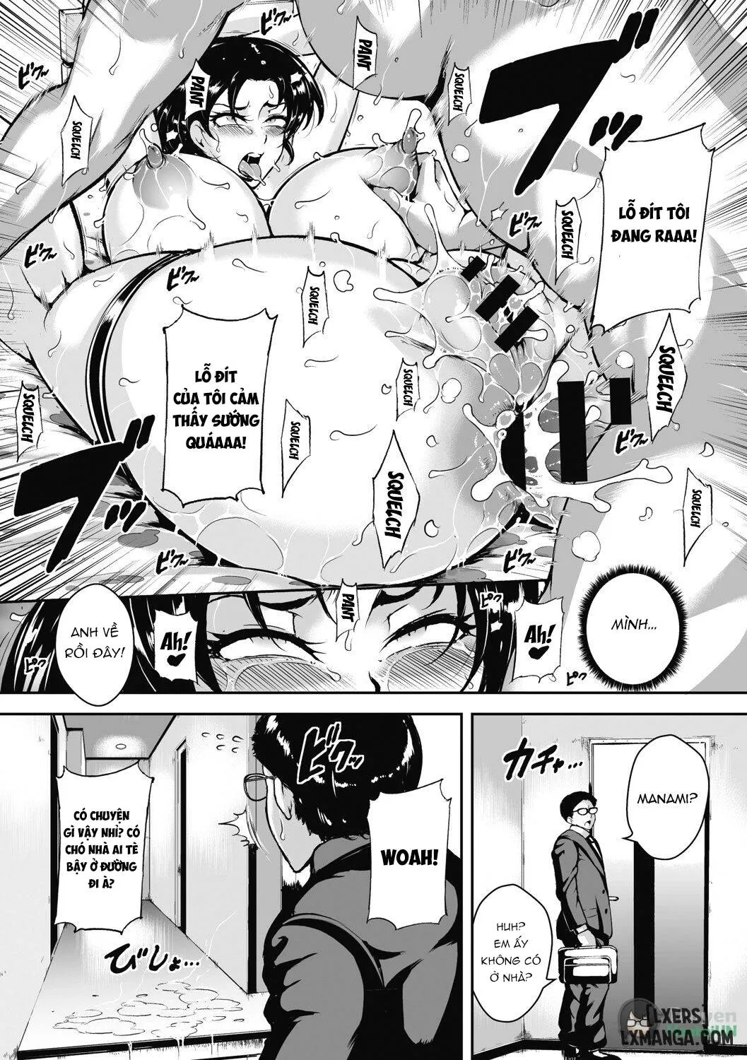 HentaiVN.net - Ảnh 22 - Akaneiro ni Modaeru Hitozuma - Chương 4