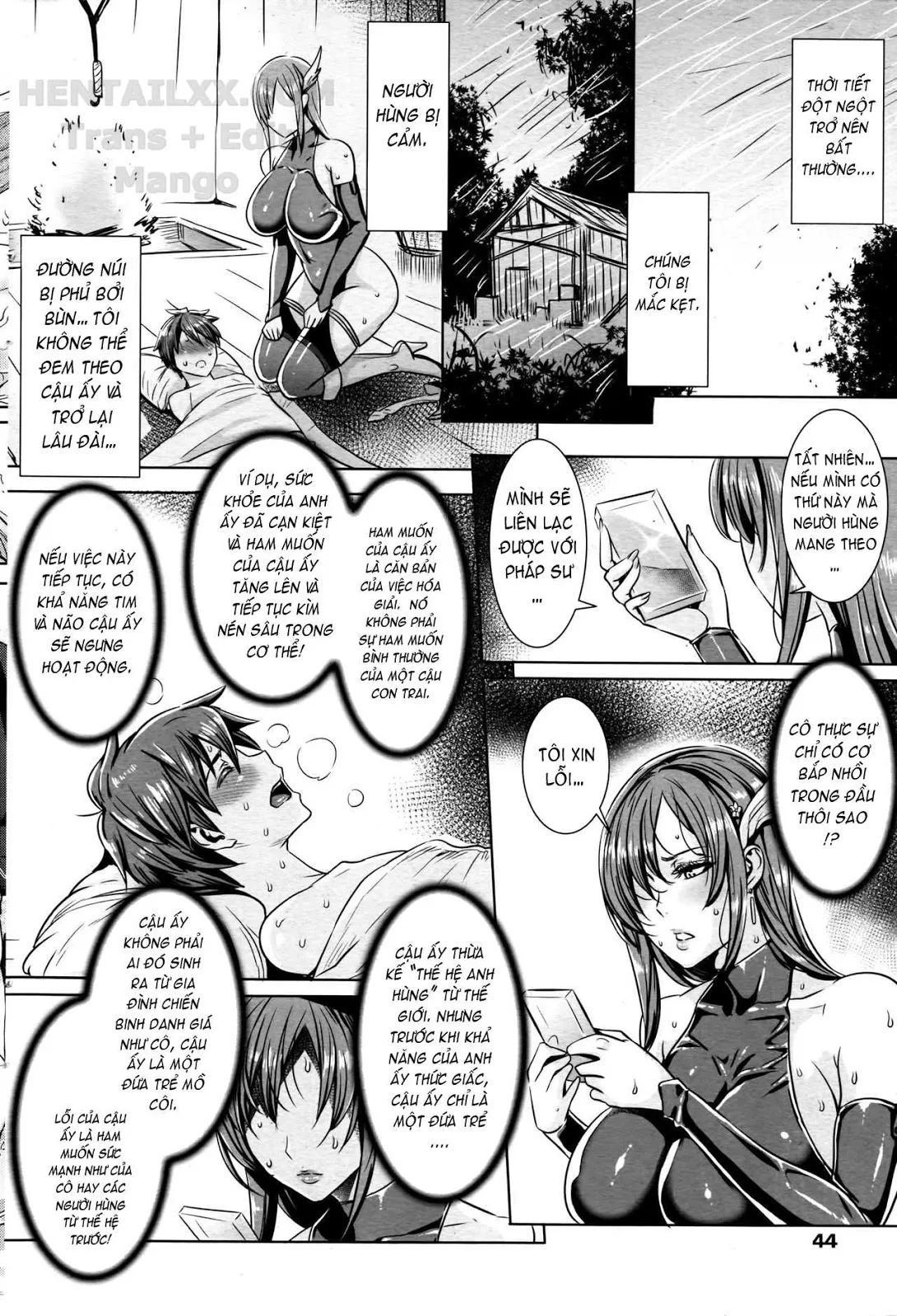 HentaiVN.net - Ảnh 3 - Please Cum Lots ♪ Lord Hero ♥ [Ippai Itte ne, Yuusha-sama] - Chap 3