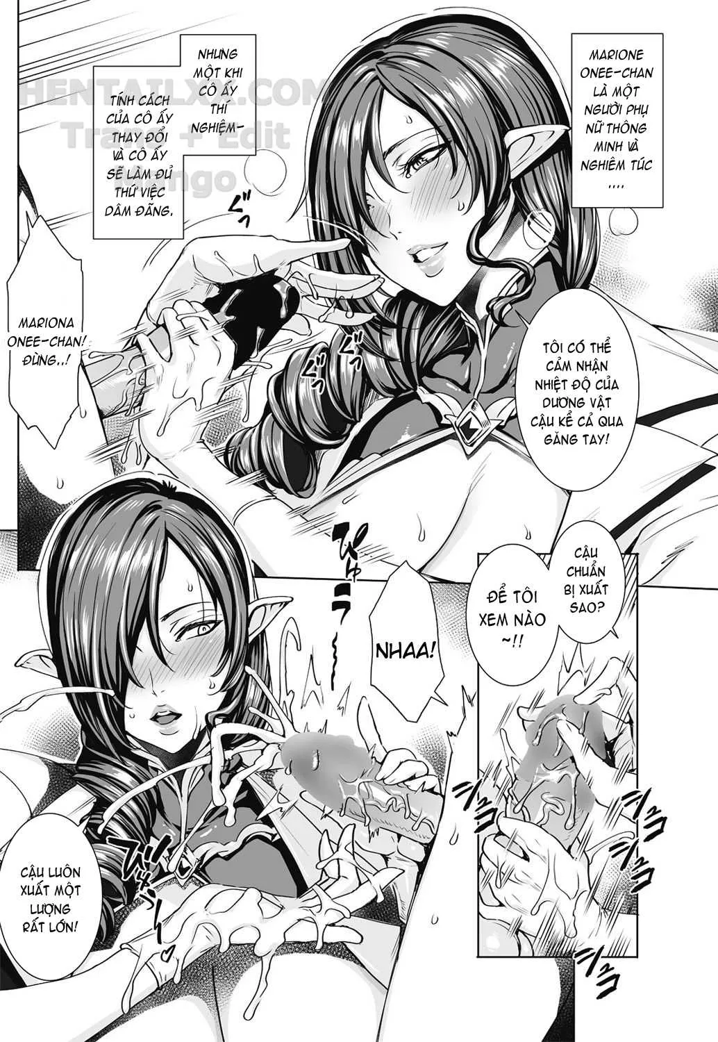 HentaiVN.net - Ảnh 5 - Please Cum Lots ♪ Lord Hero ♥ [Ippai Itte ne, Yuusha-sama] - Chap 5