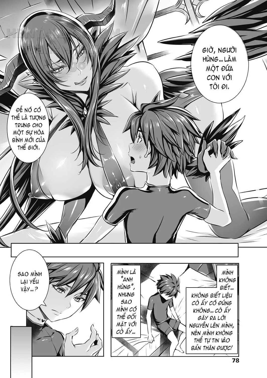 HentaiVN.net - Ảnh 5 - Please Cum Lots ♪ Lord Hero ♥ [Ippai Itte ne, Yuusha-sama] - Chap 10