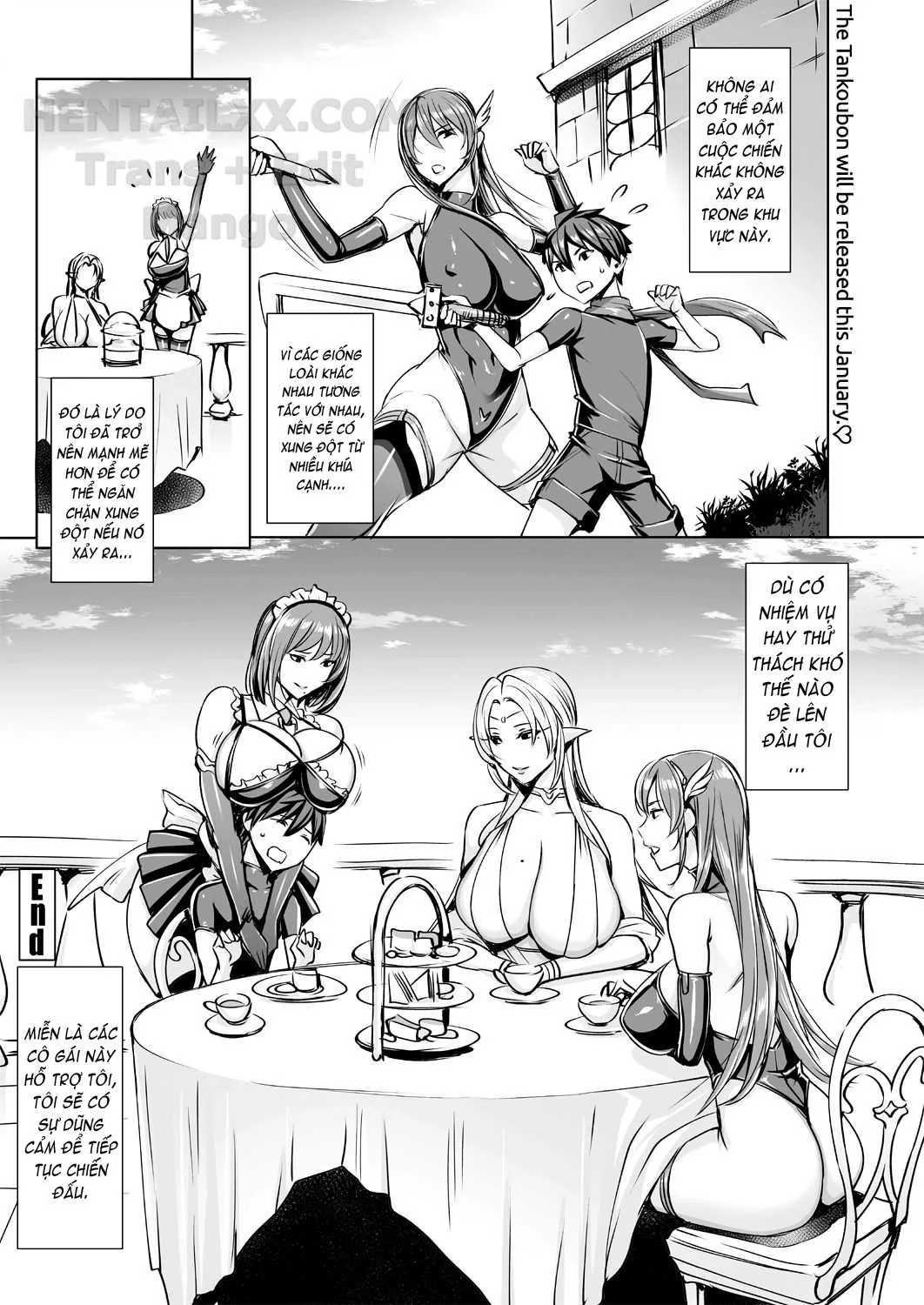 HentaiVN.net - Ảnh 18 - Please Cum Lots ♪ Lord Hero ♥ [Ippai Itte ne, Yuusha-sama] - Chap 11 - END
