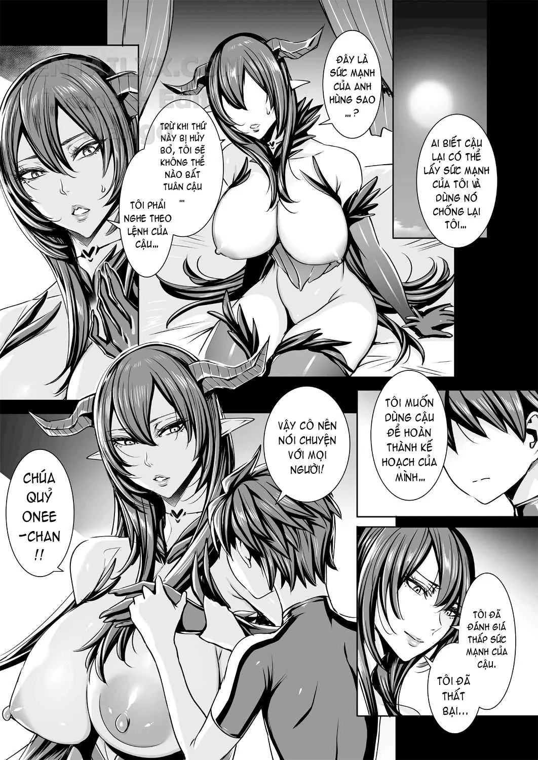 HentaiVN.net - Ảnh 3 - Please Cum Lots ♪ Lord Hero ♥ [Ippai Itte ne, Yuusha-sama] - Chap 11 - END