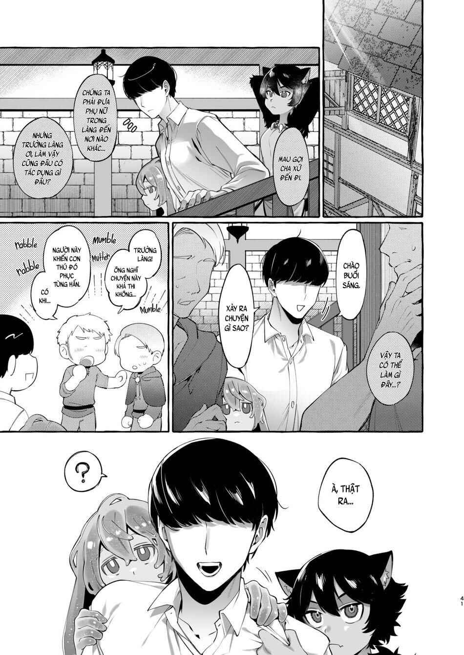 HentaiVN.net - Ảnh 7 - Tôi chuyển sinh đến thế giới khác với dàn harem toàn trap - CHAP 3 END