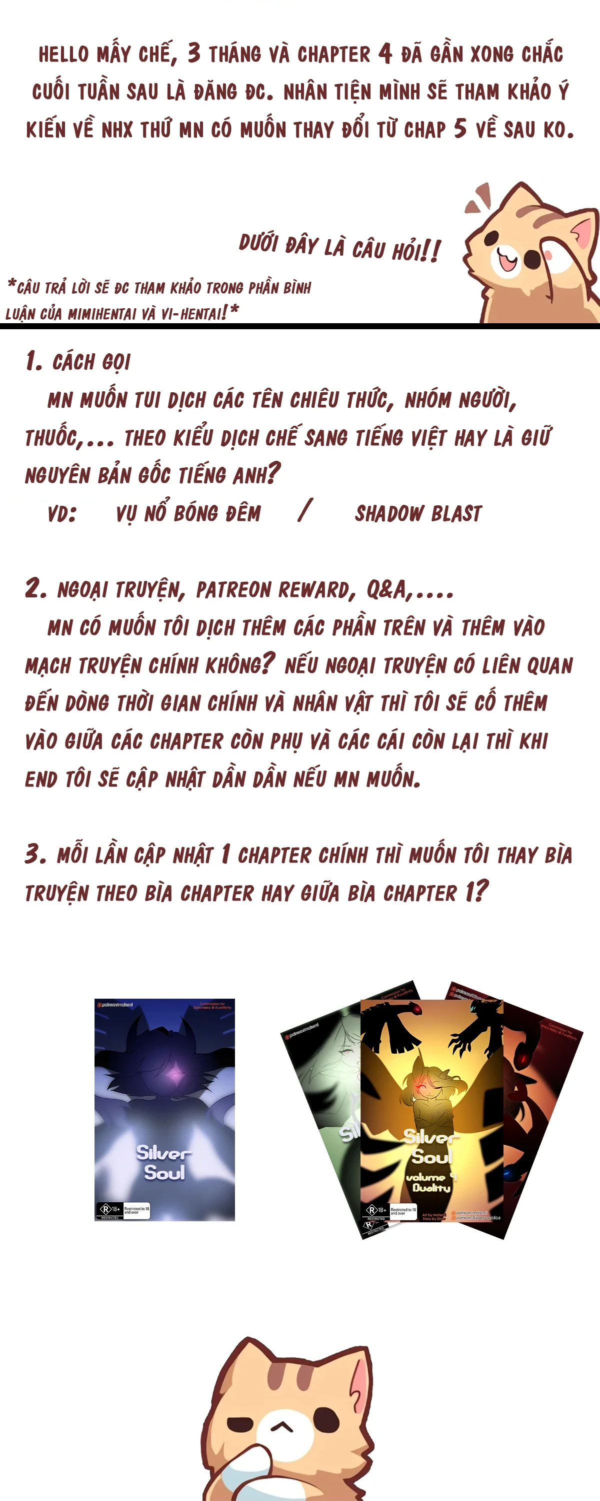 HentaiVN.net - Ảnh 8 - Silver Soul [Silver soul] - chap 3: bonus