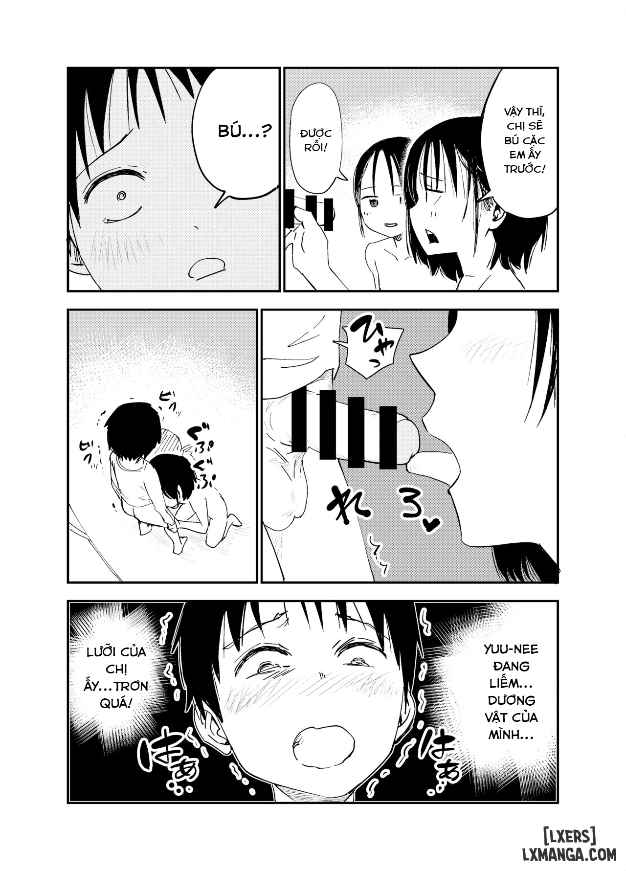 HentaiVN.net - Ảnh 10 - Onee-chan-tachi ga Ecchi na Koto Shite Kuru...! - Chap 1