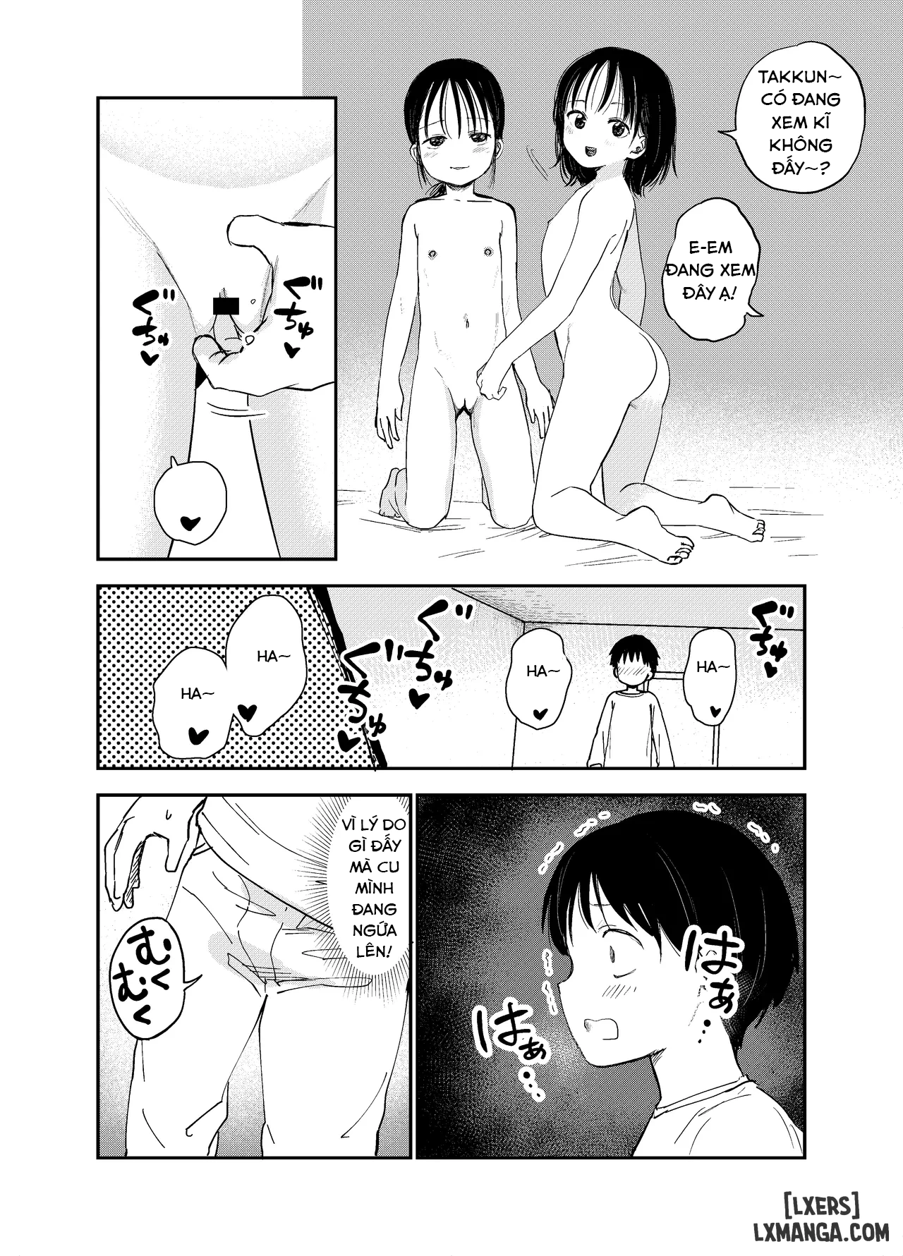 HentaiVN.net - Ảnh 4 - Onee-chan-tachi ga Ecchi na Koto Shite Kuru...! - Chap 1
