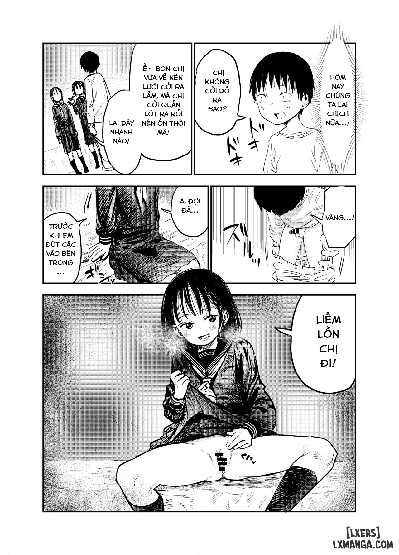 HentaiVN.net - Ảnh 41 - Onee-chan-tachi ga Ecchi na Koto Shite Kuru...! - Chap 1
