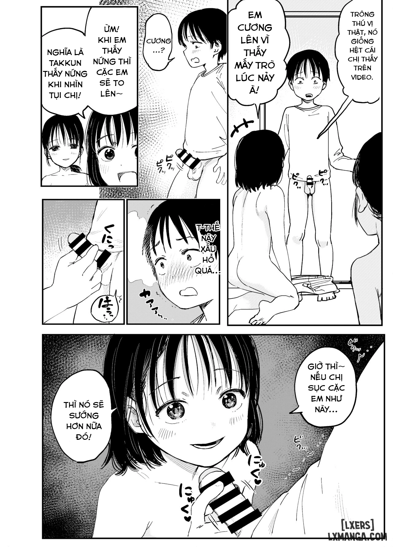 HentaiVN.net - Ảnh 6 - Onee-chan-tachi ga Ecchi na Koto Shite Kuru...! - Chap 1