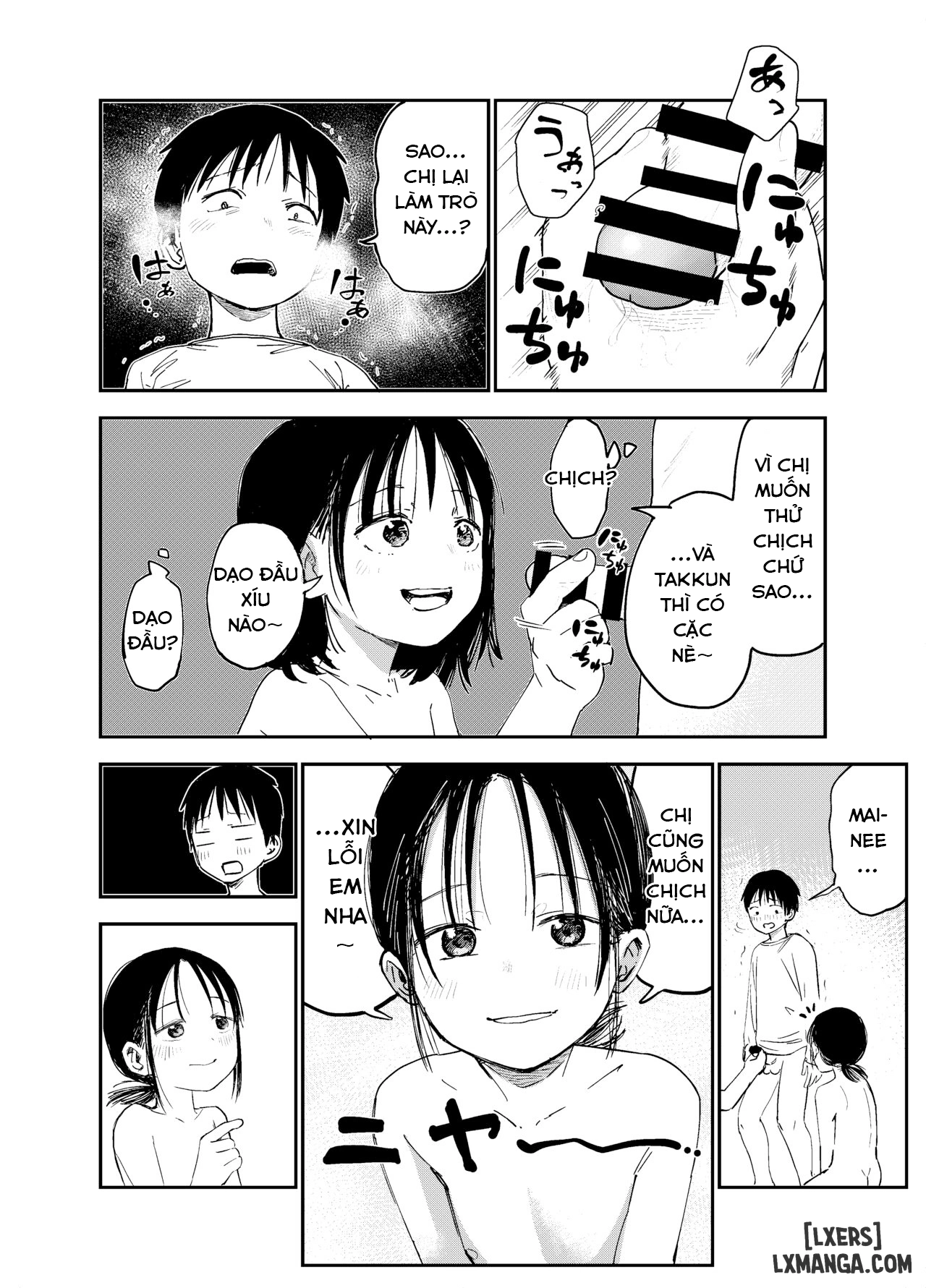 HentaiVN.net - Ảnh 8 - Onee-chan-tachi ga Ecchi na Koto Shite Kuru...! - Chap 1