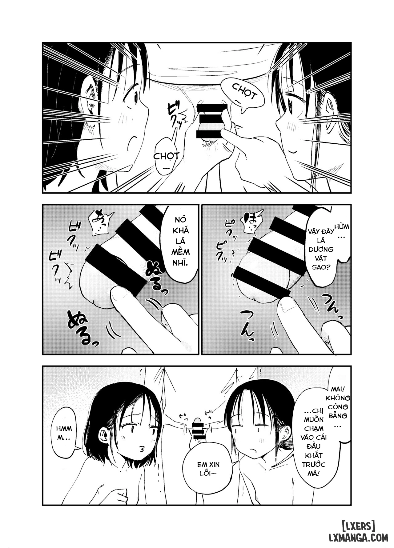 HentaiVN.net - Ảnh 9 - Onee-chan-tachi ga Ecchi na Koto Shite Kuru...! - Chap 1