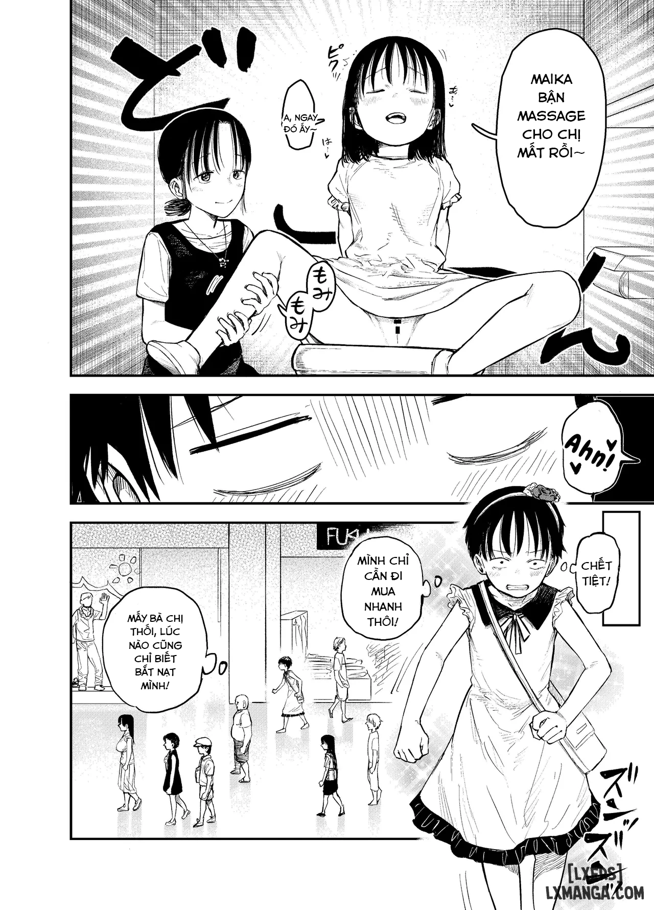 HentaiVN.net - Ảnh 10 - Onee-chan-tachi ga Ecchi na Koto Shite Kuru...! - Chap 2