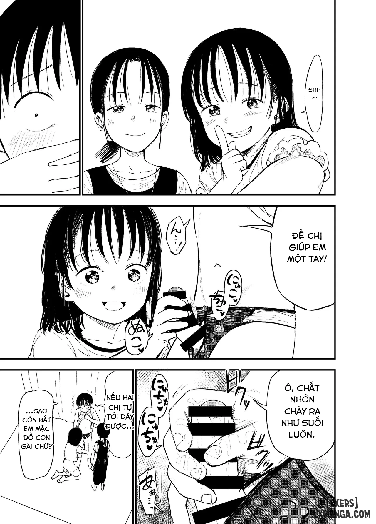 HentaiVN.net - Ảnh 19 - Onee-chan-tachi ga Ecchi na Koto Shite Kuru...! - Chap 2