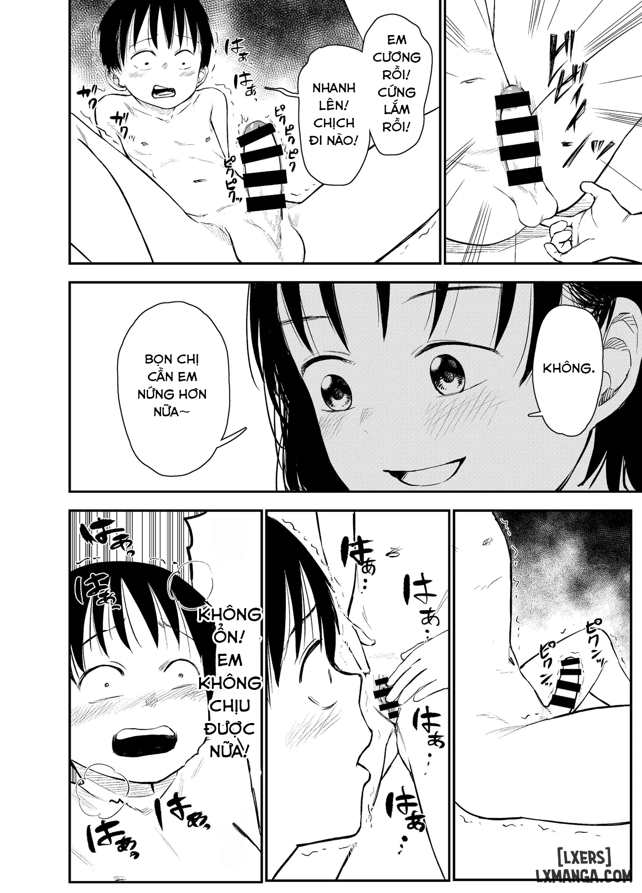 HentaiVN.net - Ảnh 36 - Onee-chan-tachi ga Ecchi na Koto Shite Kuru...! - Chap 2
