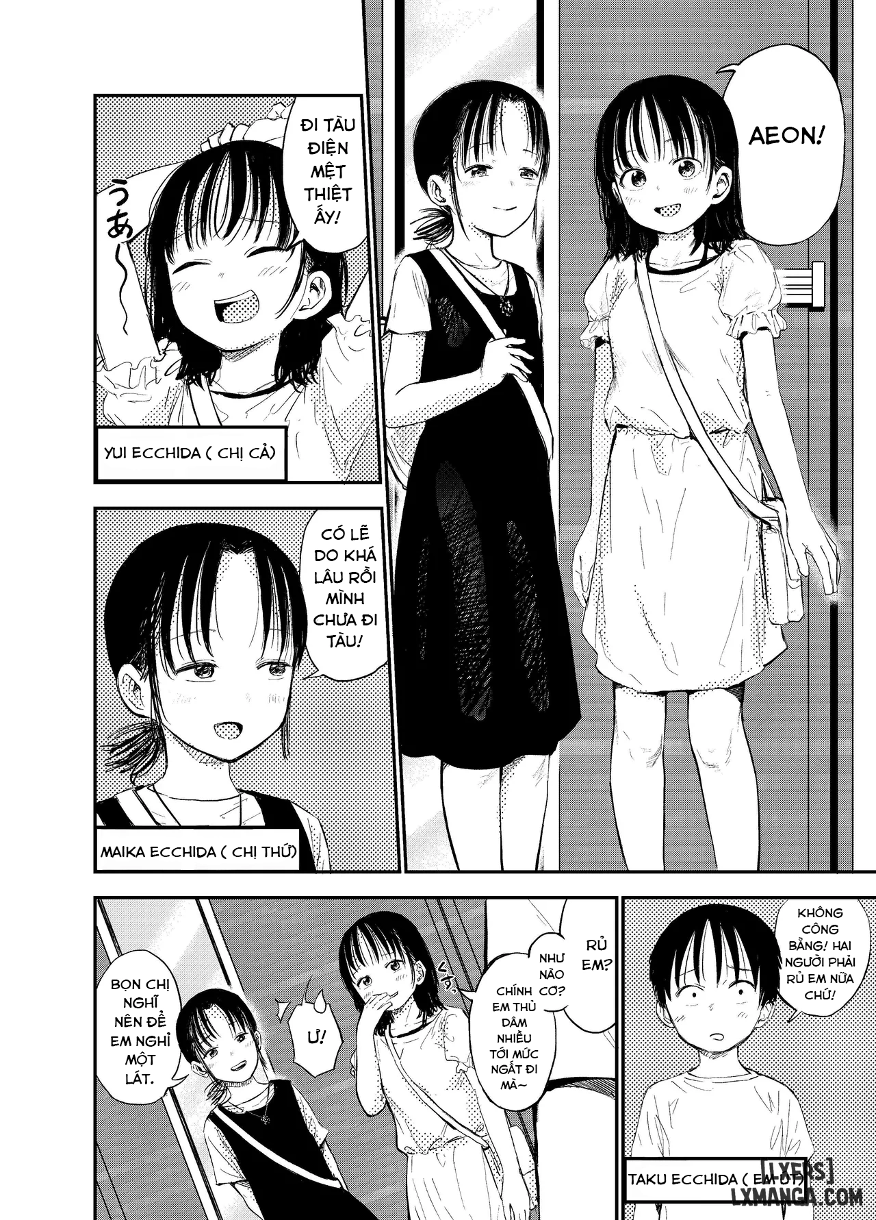 HentaiVN.net - Ảnh 6 - Onee-chan-tachi ga Ecchi na Koto Shite Kuru...! - Chap 2
