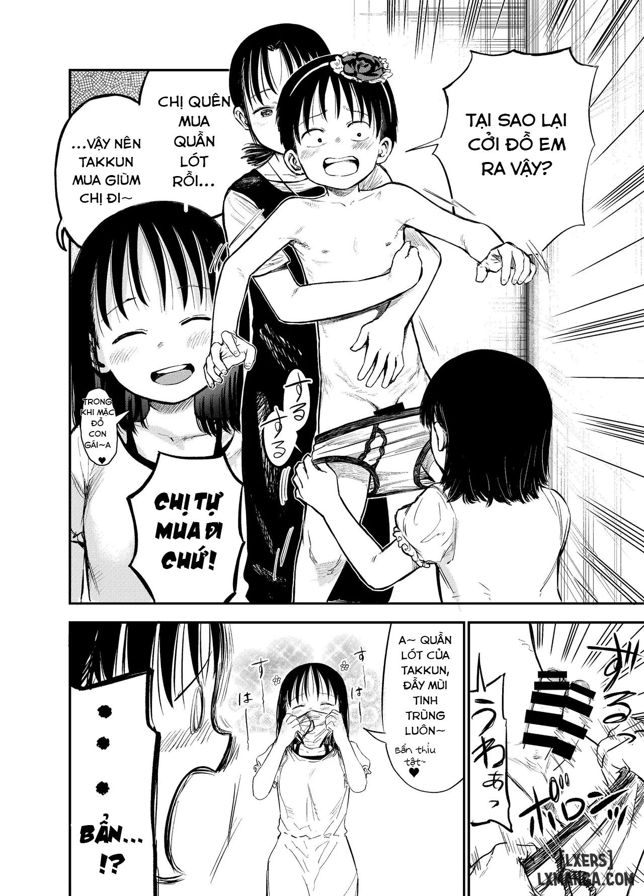 HentaiVN.net - Ảnh 8 - Onee-chan-tachi ga Ecchi na Koto Shite Kuru...! - Chap 2
