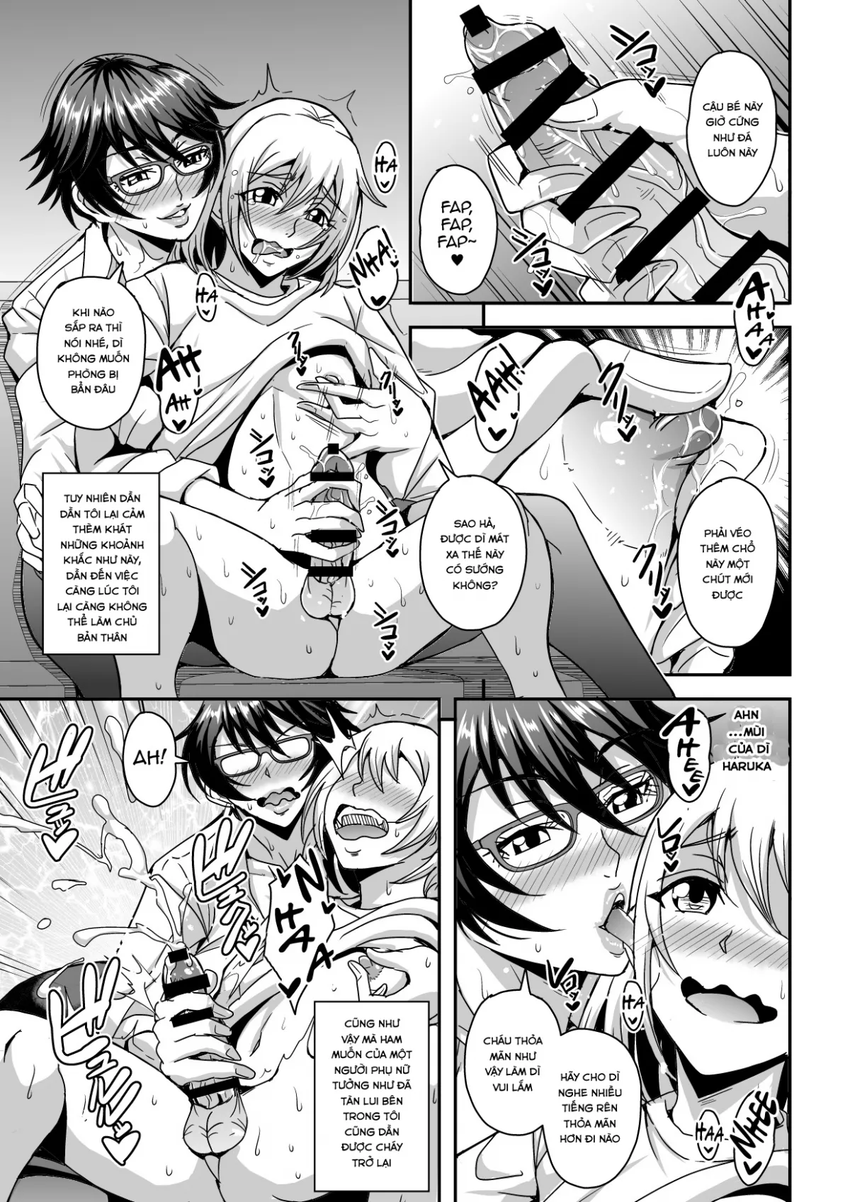 HentaiVN.net - Ảnh 15 - Arofour Dokushin BariCare Oba-san ga Yuujin no Musuko demo aru Toshishita Danshi to no Kankei ni Hamaru Hanashi - Oneshot