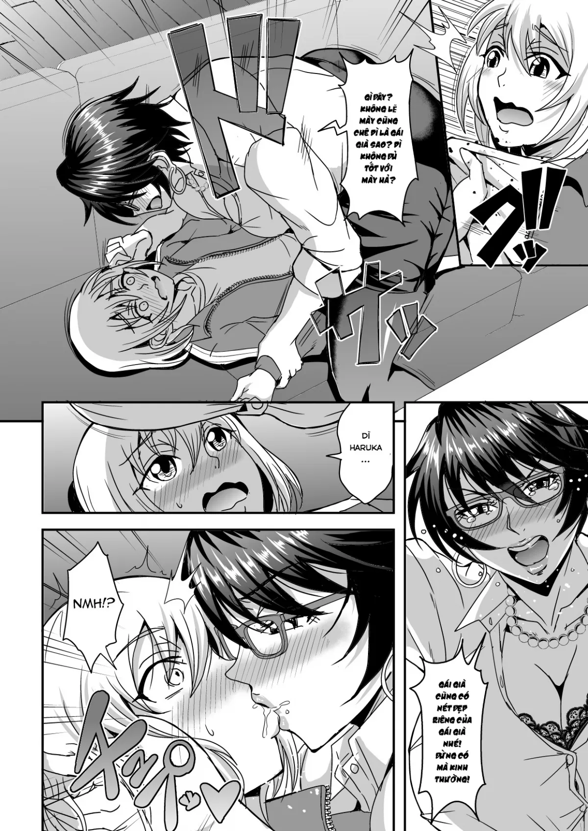 HentaiVN.net - Ảnh 18 - Arofour Dokushin BariCare Oba-san ga Yuujin no Musuko demo aru Toshishita Danshi to no Kankei ni Hamaru Hanashi - Oneshot