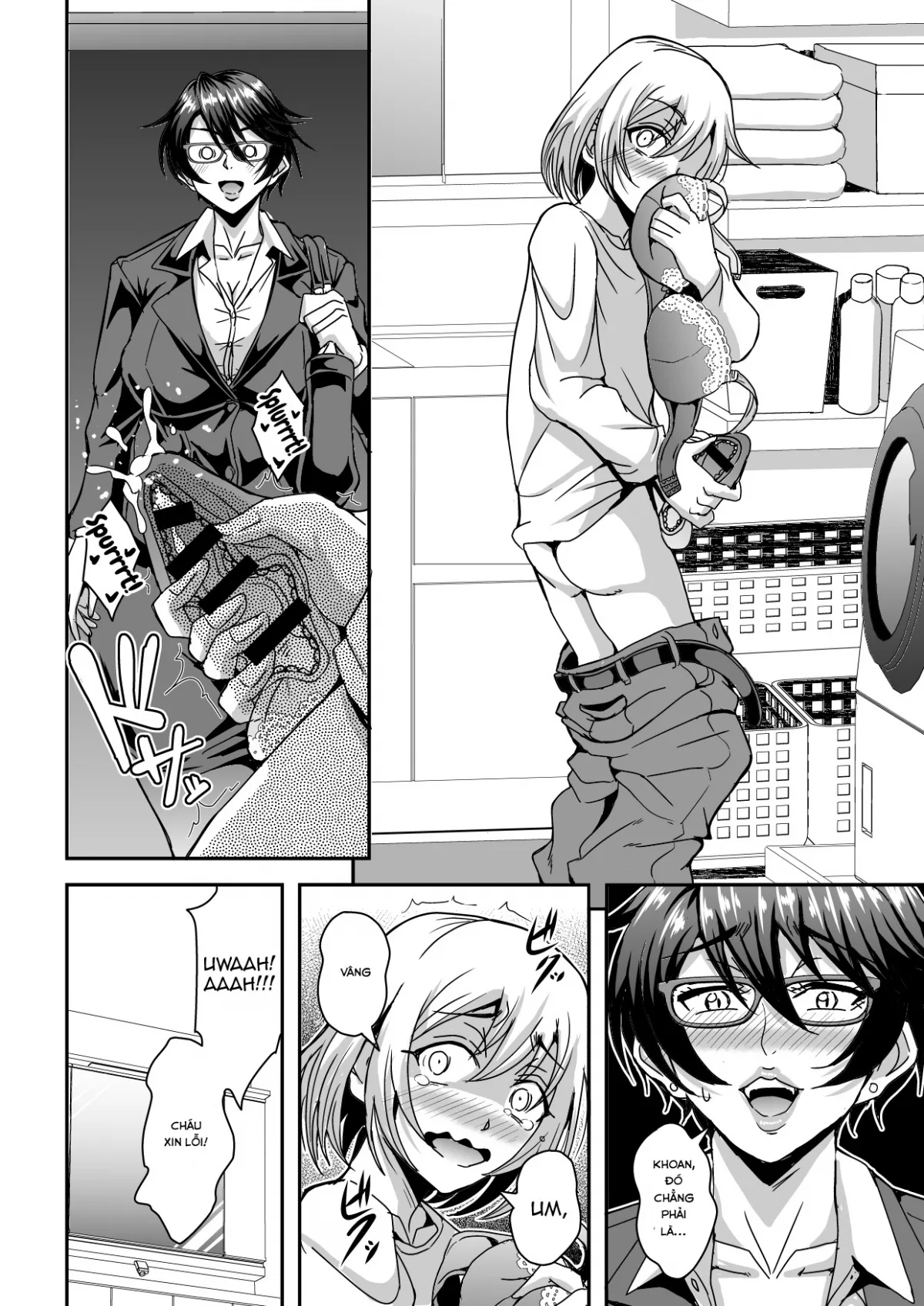 HentaiVN.net - Ảnh 6 - Arofour Dokushin BariCare Oba-san ga Yuujin no Musuko demo aru Toshishita Danshi to no Kankei ni Hamaru Hanashi - Oneshot