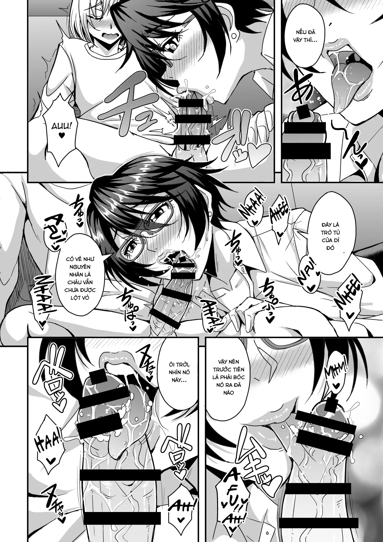 HentaiVN.net - Ảnh 10 - Arofour Dokushin BariCare Oba-san ga Yuujin no Musuko demo aru Toshishita Danshi to no Kankei ni Hamaru Hanashi - Chap 1