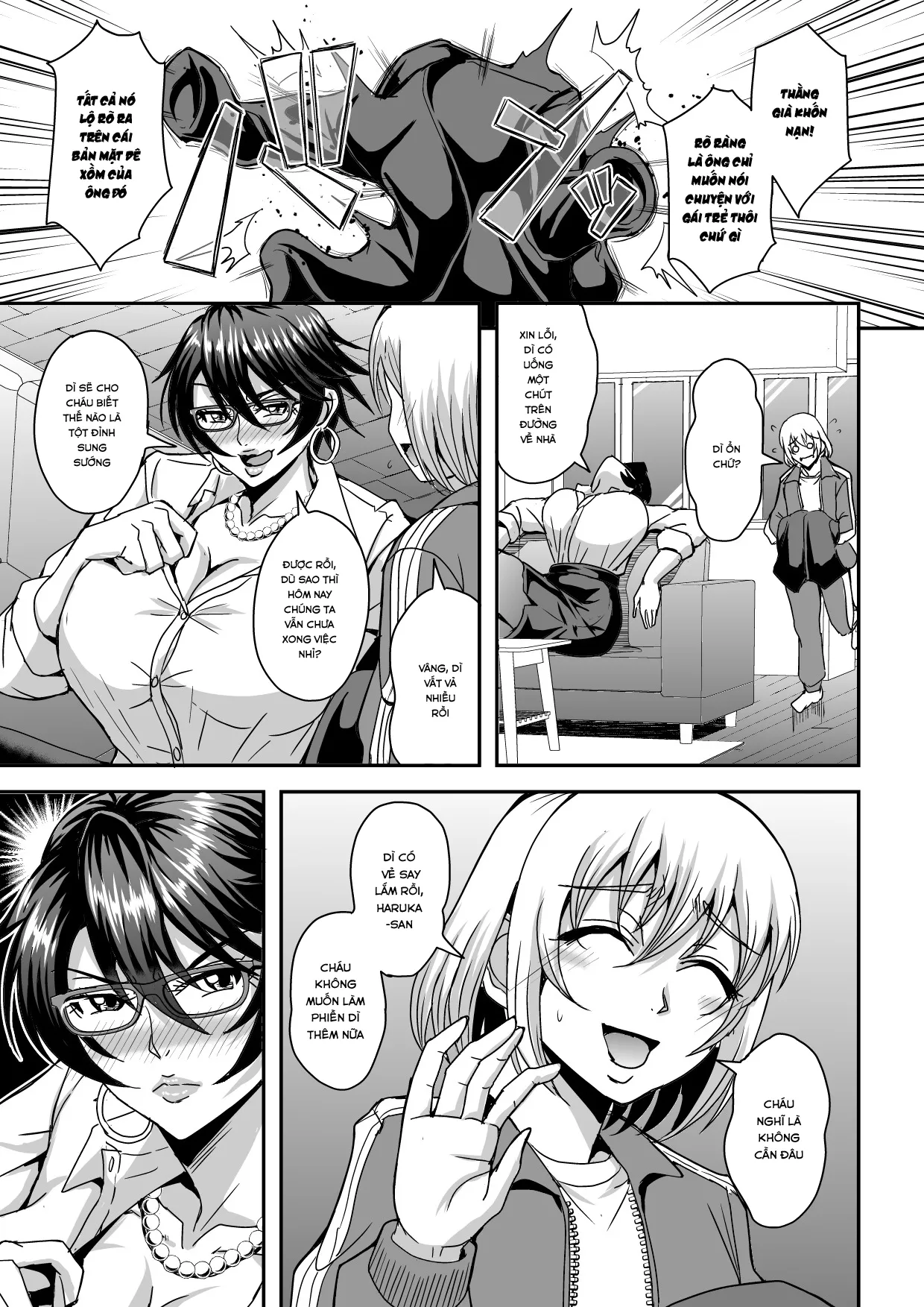 HentaiVN.net - Ảnh 17 - Arofour Dokushin BariCare Oba-san ga Yuujin no Musuko demo aru Toshishita Danshi to no Kankei ni Hamaru Hanashi - Chap 1