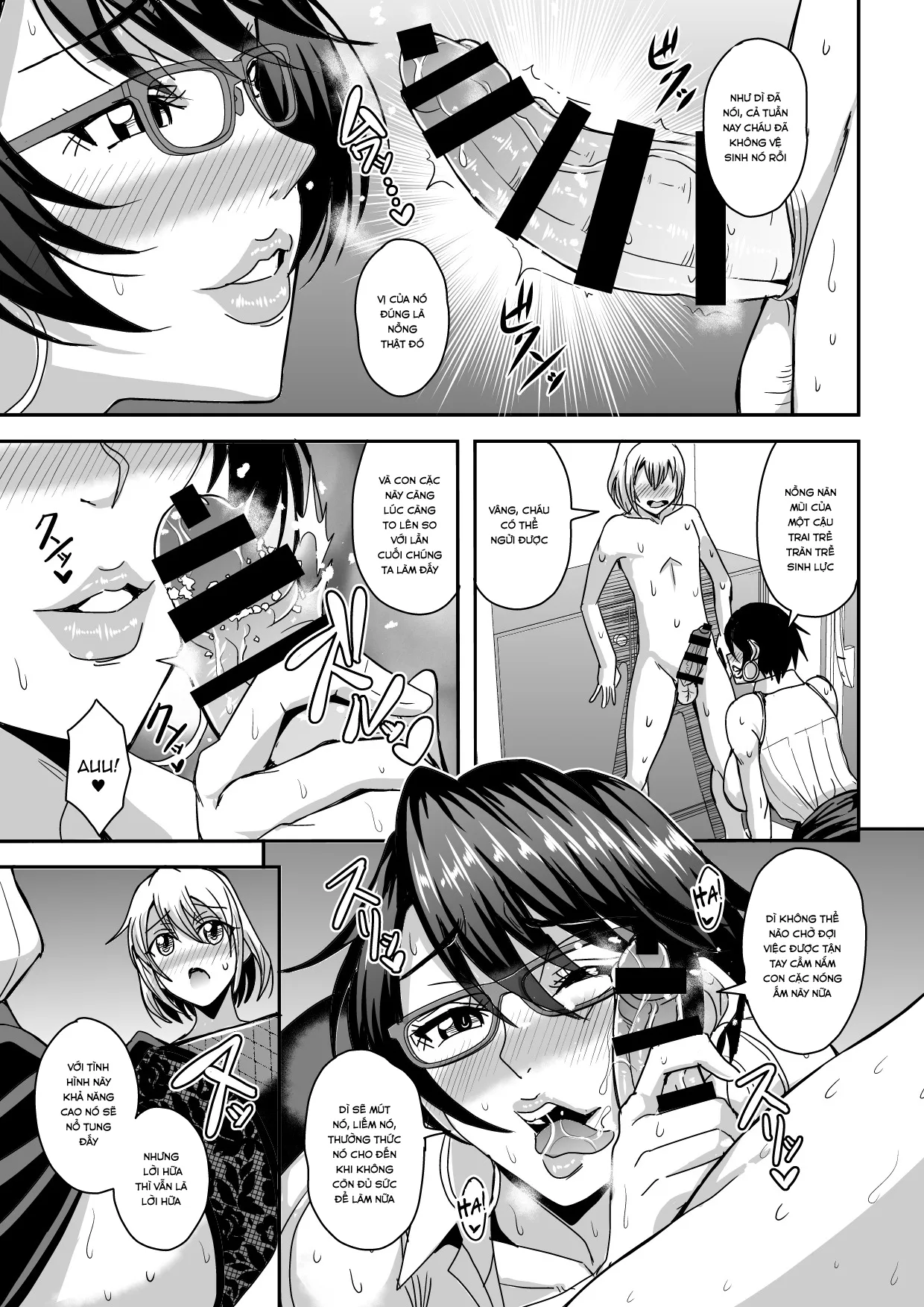 HentaiVN.net - Ảnh 37 - Arofour Dokushin BariCare Oba-san ga Yuujin no Musuko demo aru Toshishita Danshi to no Kankei ni Hamaru Hanashi - Chap 1