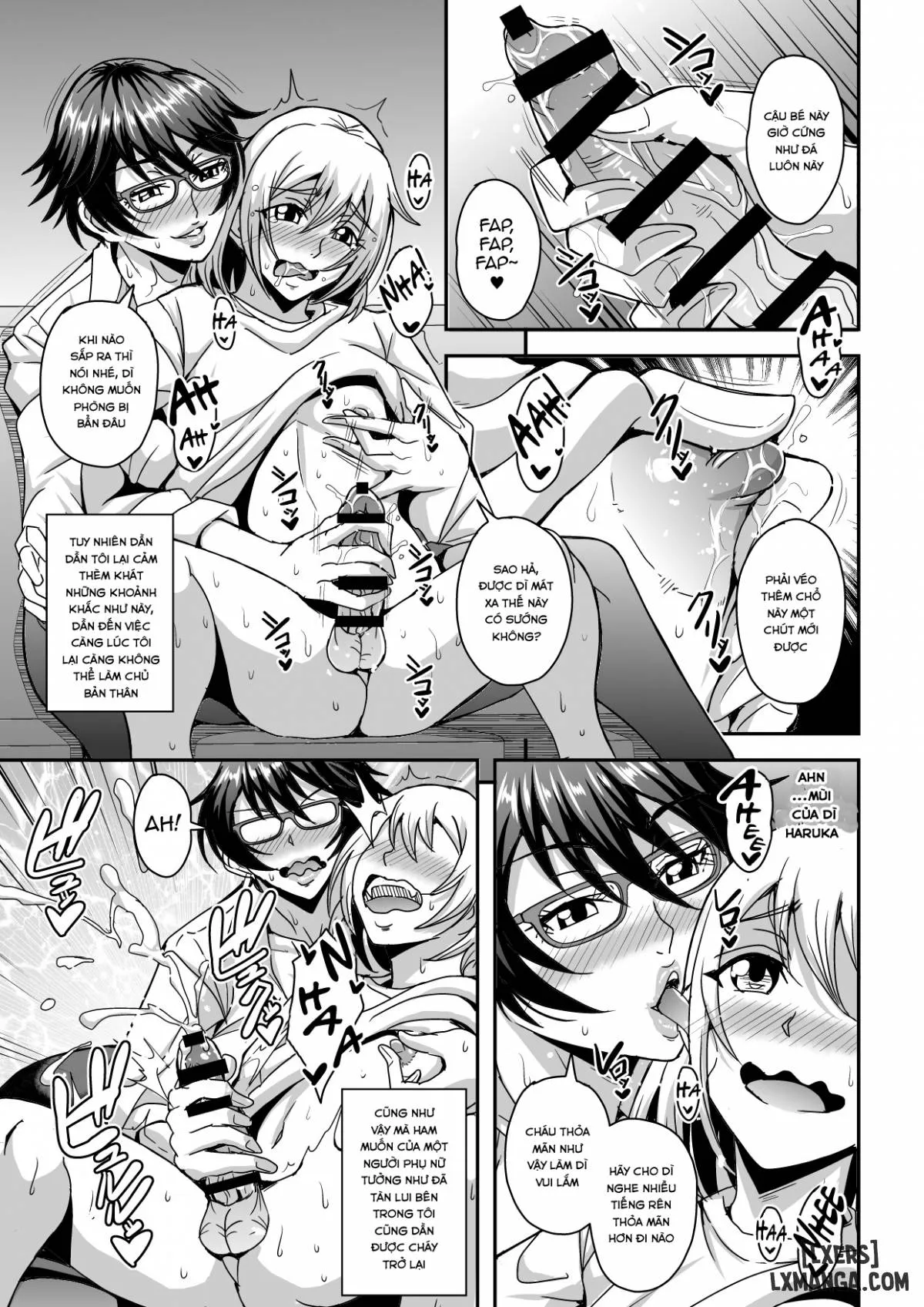 HentaiVN.net - Ảnh 12 - Arofour Dokushin BariCare Oba-san ga Yuujin no Musuko demo aru Toshishita Danshi to no Kankei ni Hamaru Hanashi - Chapter 1