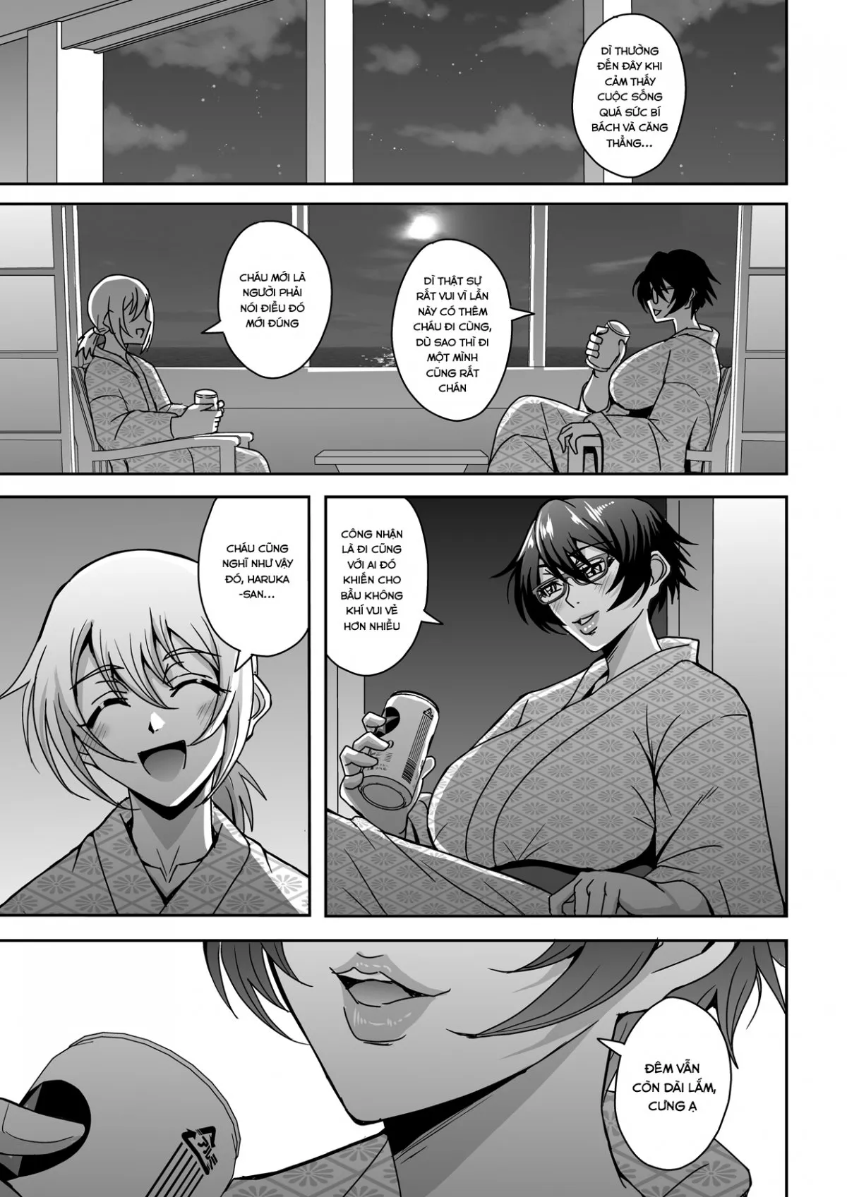 HentaiVN.net - Ảnh 37 - Arofour Dokushin BariCare Oba-san ga Yuujin no Musuko demo aru Toshishita Danshi to no Kankei ni Hamaru Hanashi - Chap 2