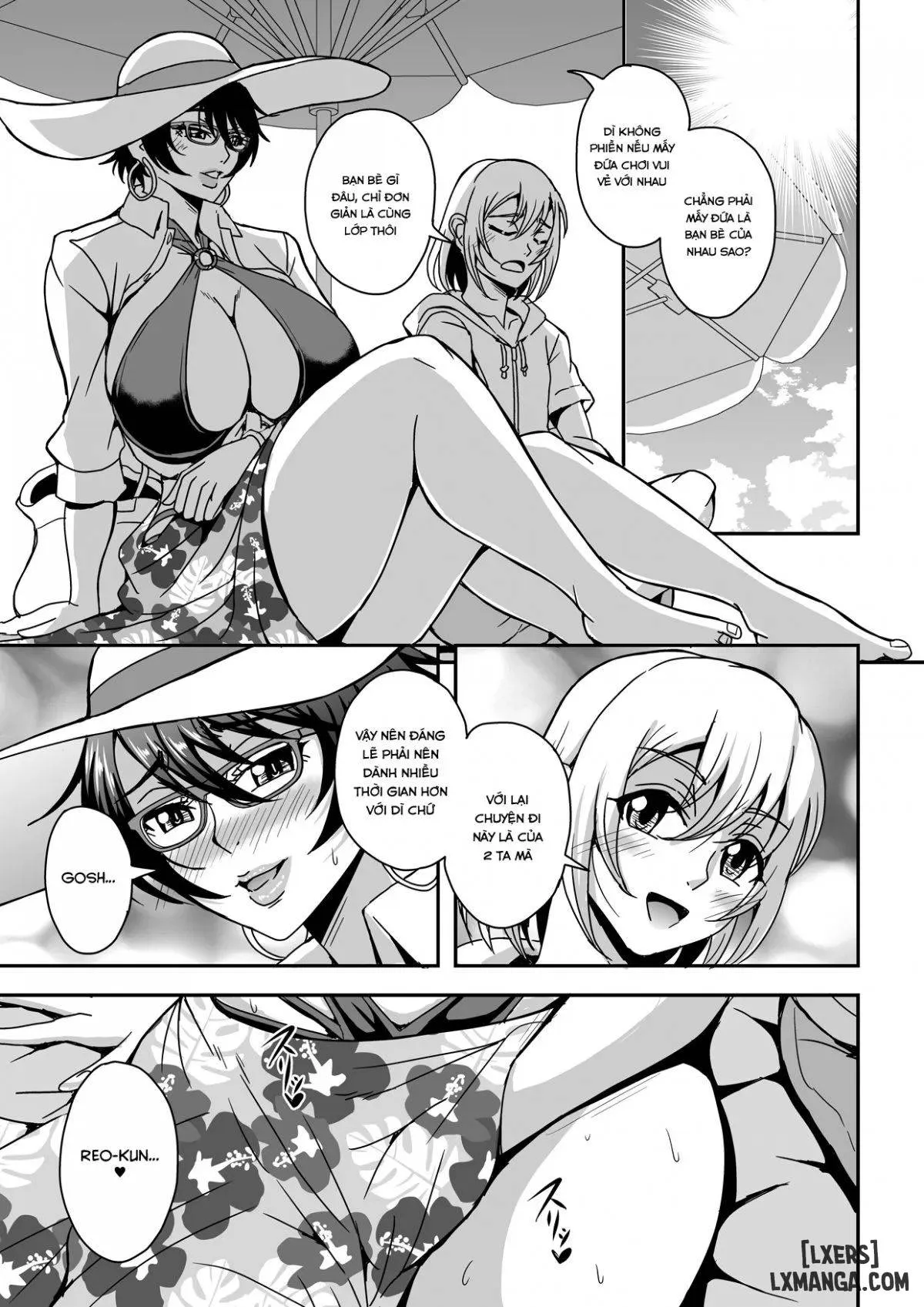 HentaiVN.net - Ảnh 3 - Arofour Dokushin BariCare Oba-san ga Yuujin no Musuko demo aru Toshishita Danshi to no Kankei ni Hamaru Hanashi - Chapter 2