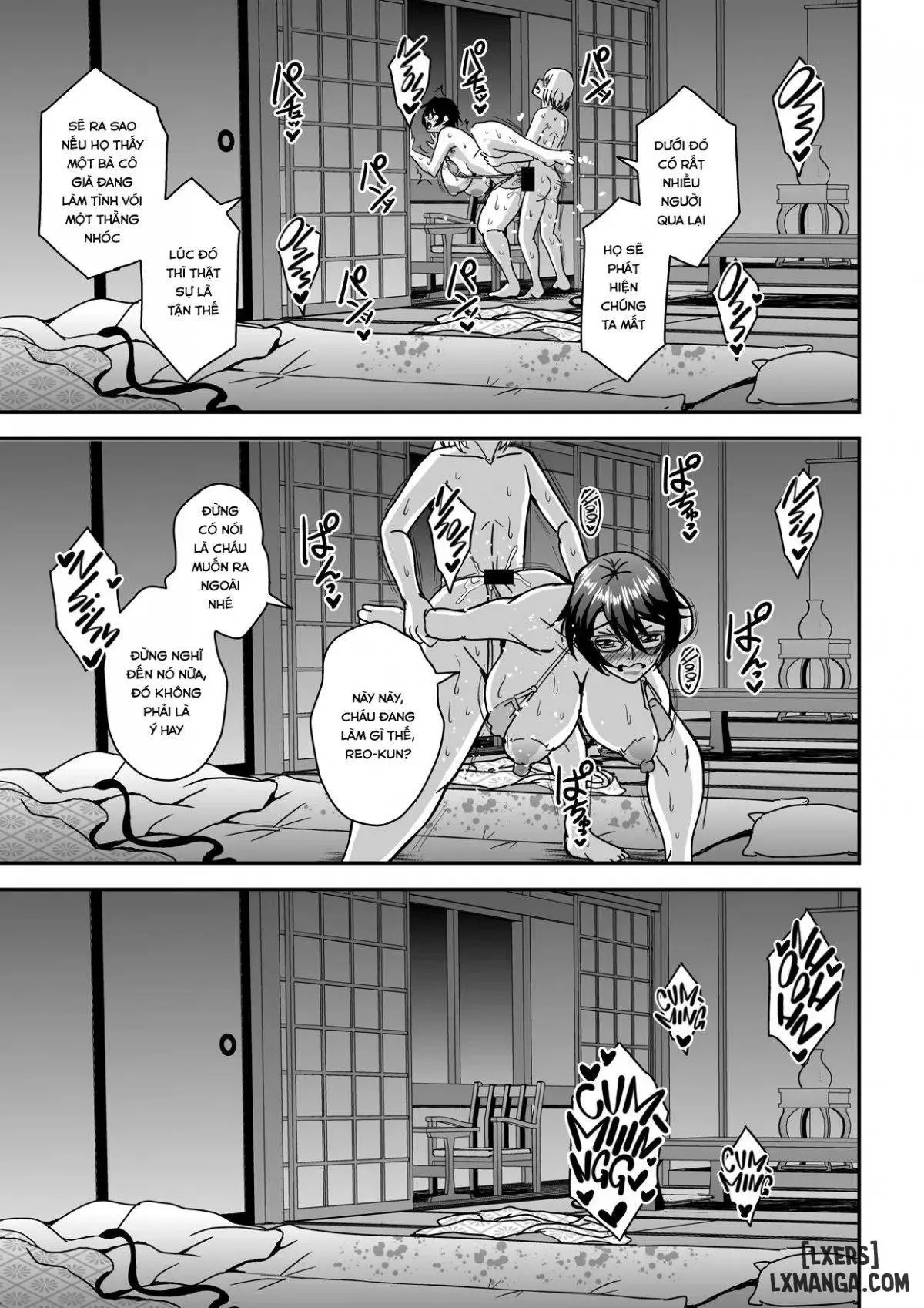 HentaiVN.net - Ảnh 36 - Arofour Dokushin BariCare Oba-san ga Yuujin no Musuko demo aru Toshishita Danshi to no Kankei ni Hamaru Hanashi - Chapter 2