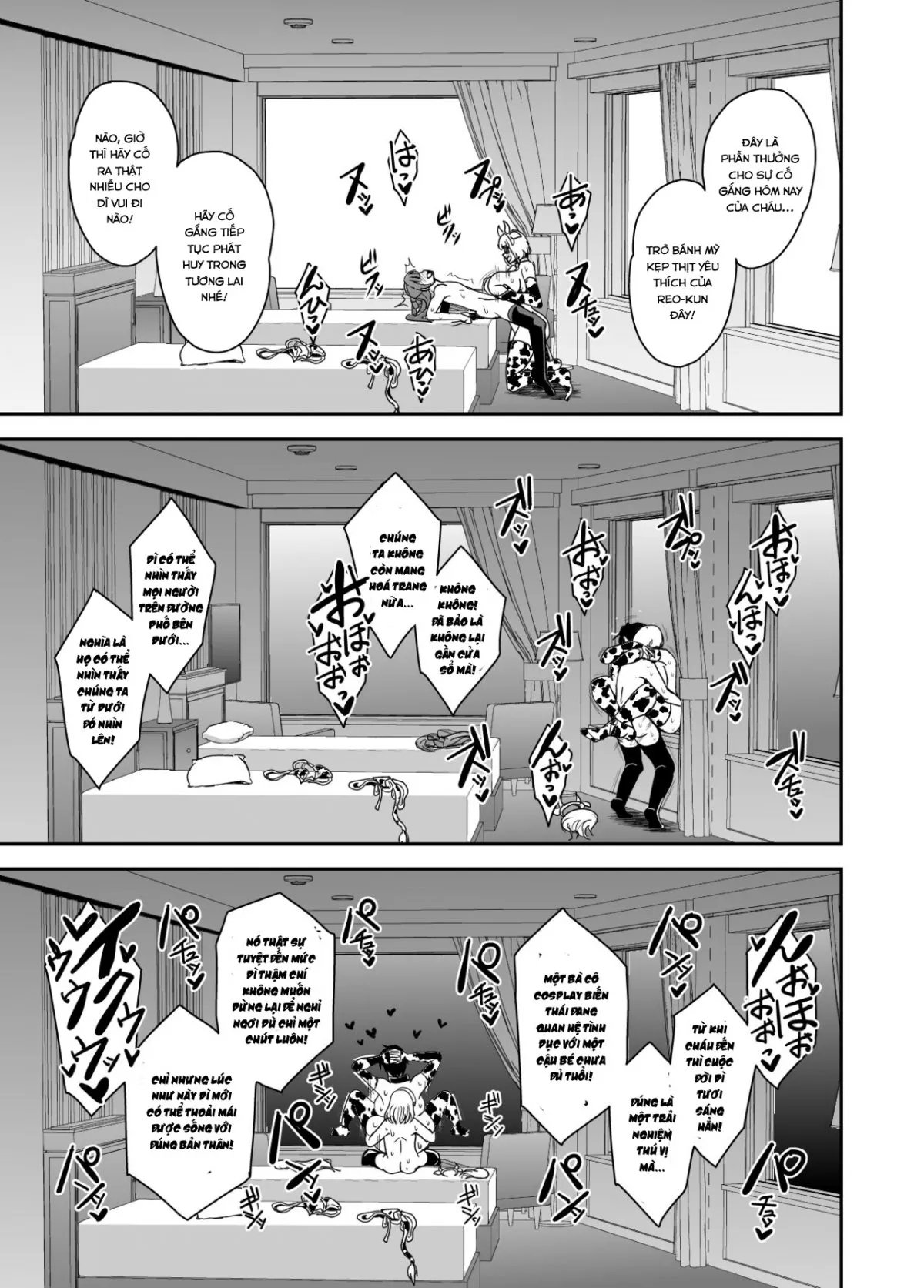 HentaiVN.net - Ảnh 31 - Arofour Dokushin BariCare Oba-san ga Yuujin no Musuko demo aru Toshishita Danshi to no Kankei ni Hamaru Hanashi - Chap 3