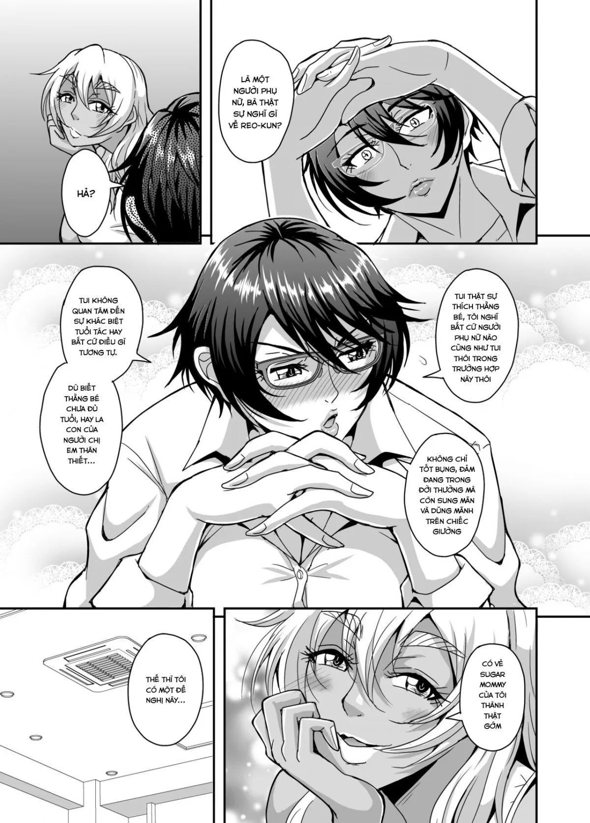HentaiVN.net - Ảnh 35 - Arofour Dokushin BariCare Oba-san ga Yuujin no Musuko demo aru Toshishita Danshi to no Kankei ni Hamaru Hanashi - Chap 3