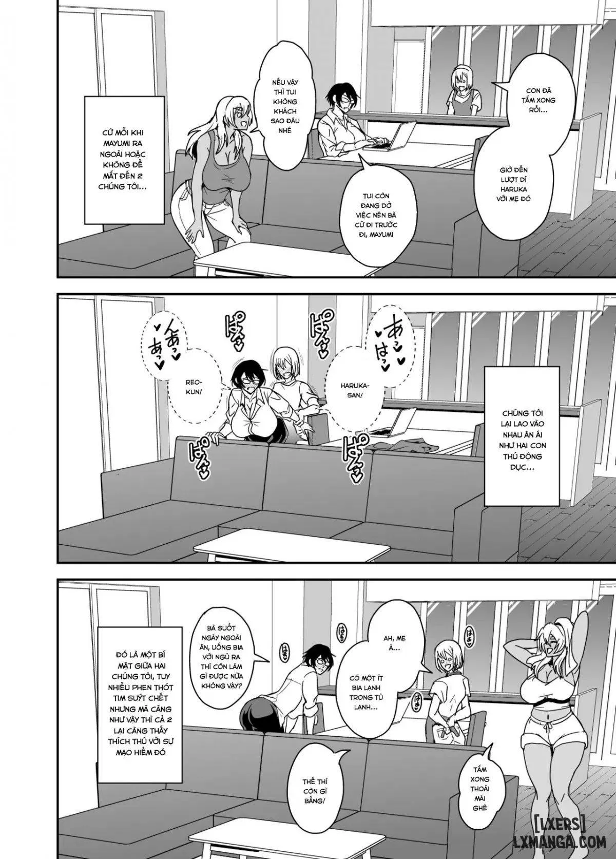 HentaiVN.net - Ảnh 17 - Arofour Dokushin BariCare Oba-san ga Yuujin no Musuko demo aru Toshishita Danshi to no Kankei ni Hamaru Hanashi - Chapter 3