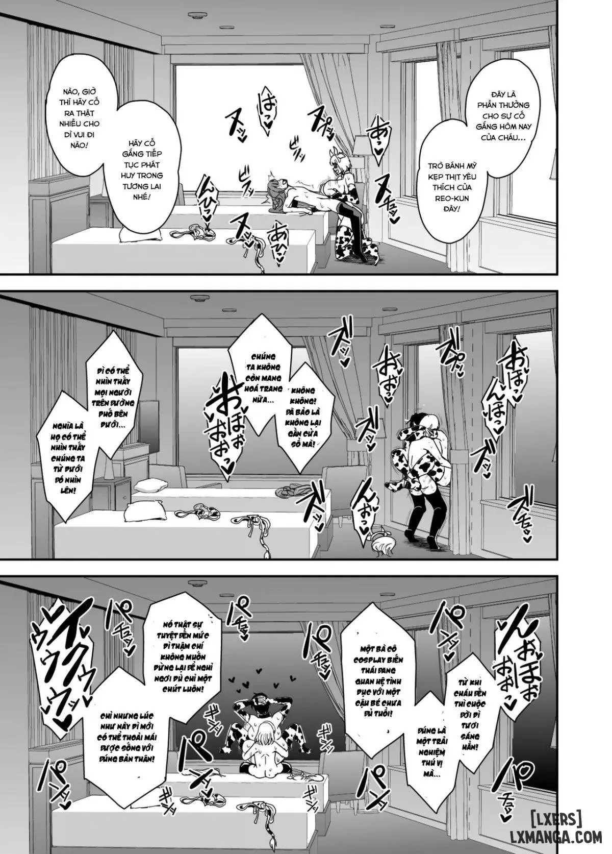 HentaiVN.net - Ảnh 32 - Arofour Dokushin BariCare Oba-san ga Yuujin no Musuko demo aru Toshishita Danshi to no Kankei ni Hamaru Hanashi - Chapter 3