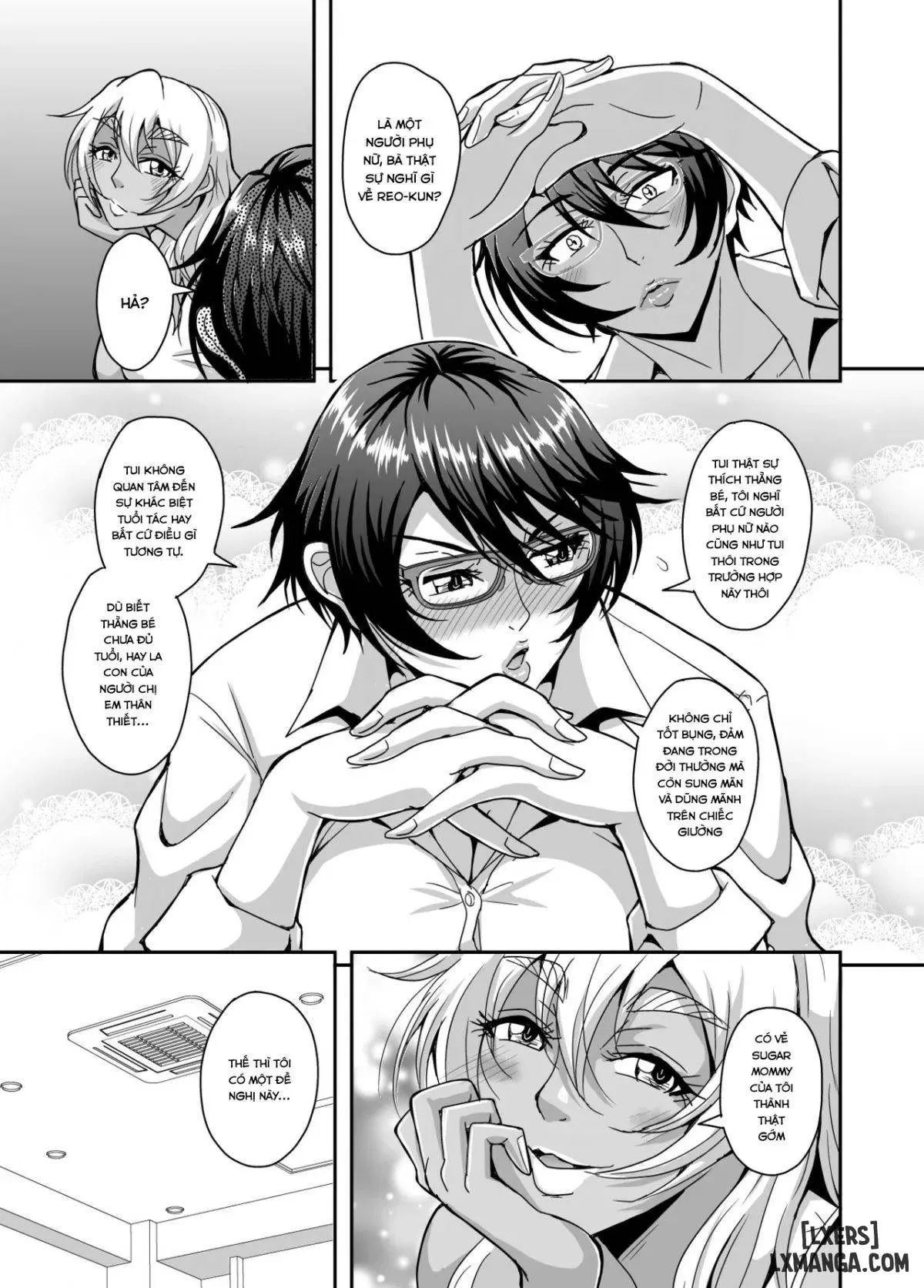 HentaiVN.net - Ảnh 36 - Arofour Dokushin BariCare Oba-san ga Yuujin no Musuko demo aru Toshishita Danshi to no Kankei ni Hamaru Hanashi - Chapter 3