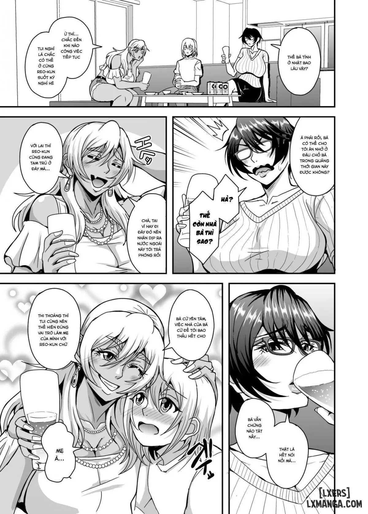 HentaiVN.net - Ảnh 4 - Arofour Dokushin BariCare Oba-san ga Yuujin no Musuko demo aru Toshishita Danshi to no Kankei ni Hamaru Hanashi - Chapter 3