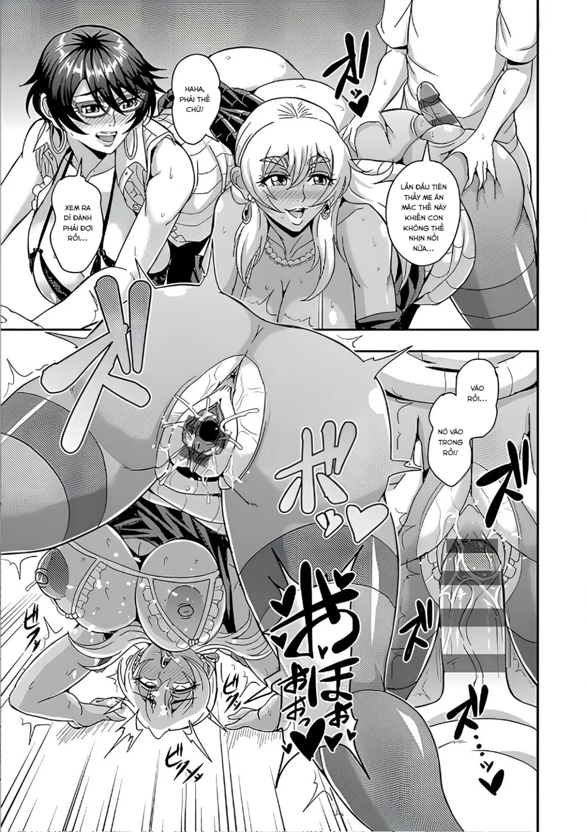 HentaiVN.net - Ảnh 7 - Arofour Dokushin BariCare Oba-san ga Yuujin no Musuko demo aru Toshishita Danshi to no Kankei ni Hamaru Hanashi - Chap 3.5