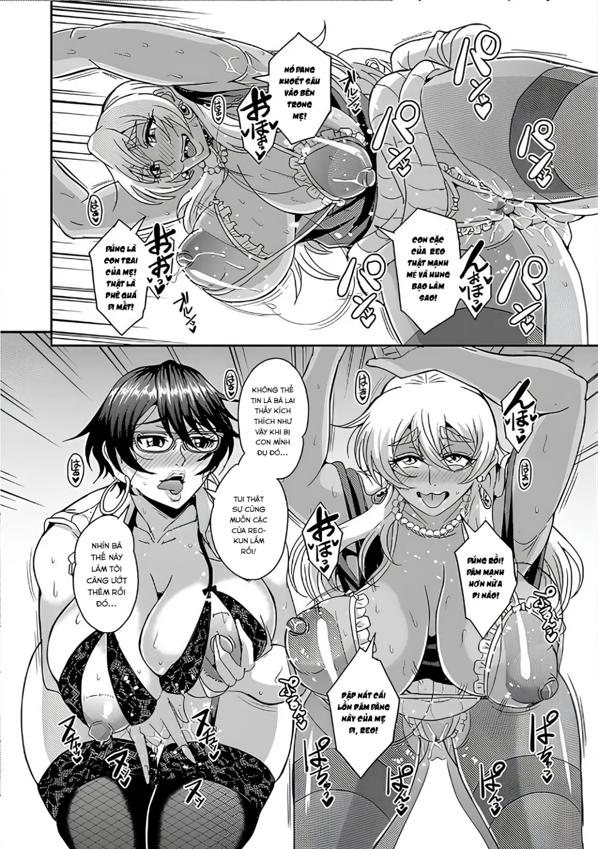 HentaiVN.net - Ảnh 8 - Arofour Dokushin BariCare Oba-san ga Yuujin no Musuko demo aru Toshishita Danshi to no Kankei ni Hamaru Hanashi - Chap 3.5