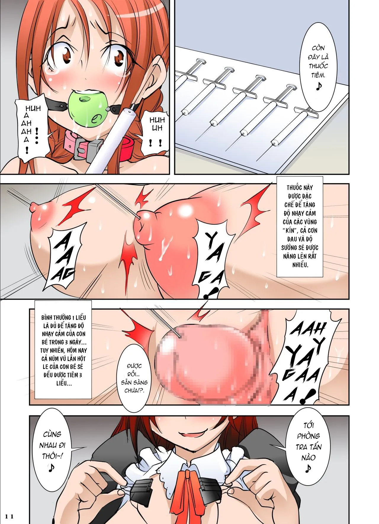 HentaiVN.net - Ảnh 13 - Shishi Setsudan Shoujo Goumon Gyakutai-kan no Maid-san - Chap 1.1