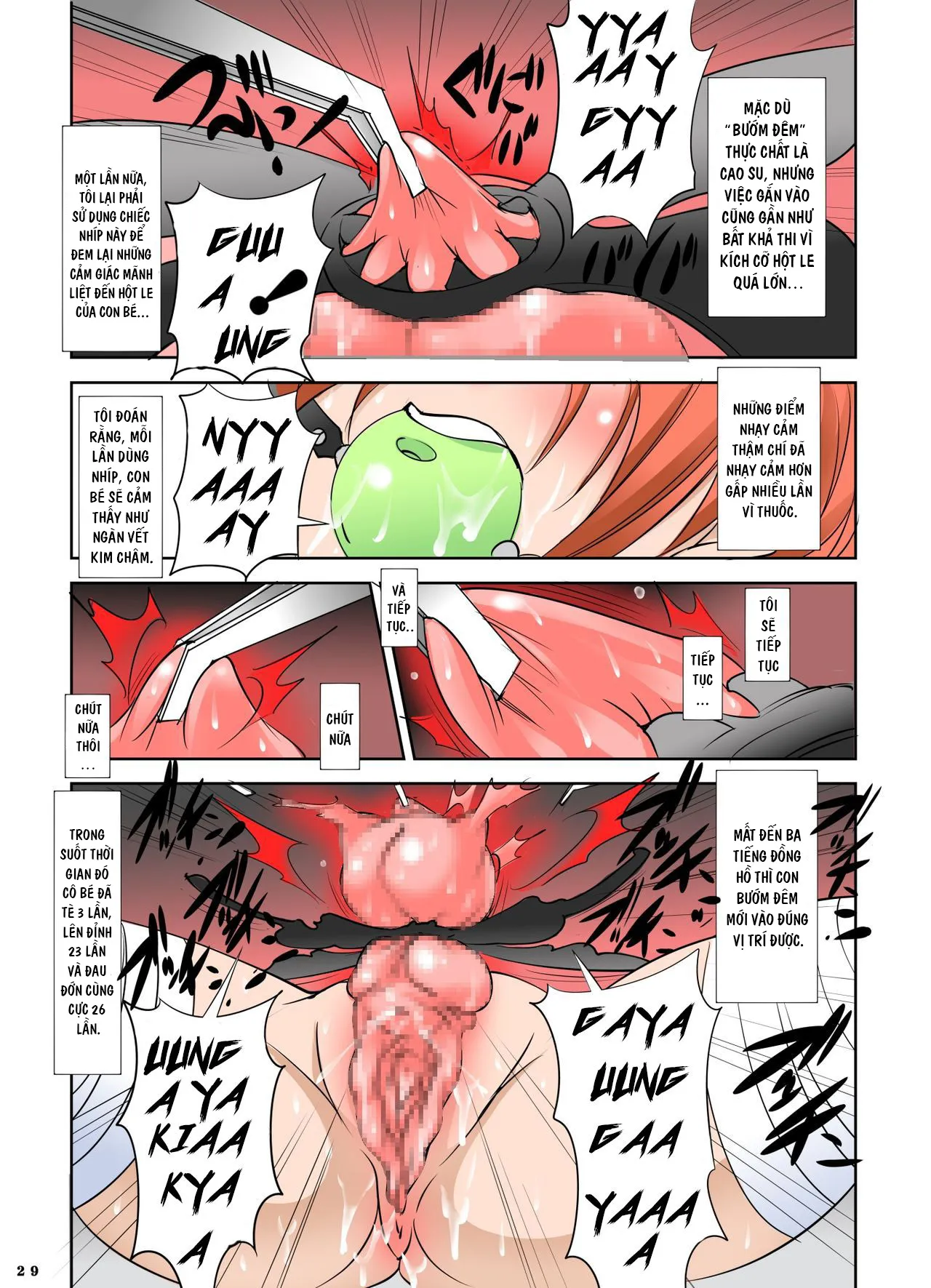 HentaiVN.net - Ảnh 10 - Shishi Setsudan Shoujo Goumon Gyakutai-kan no Maid-san - Chap 1.2