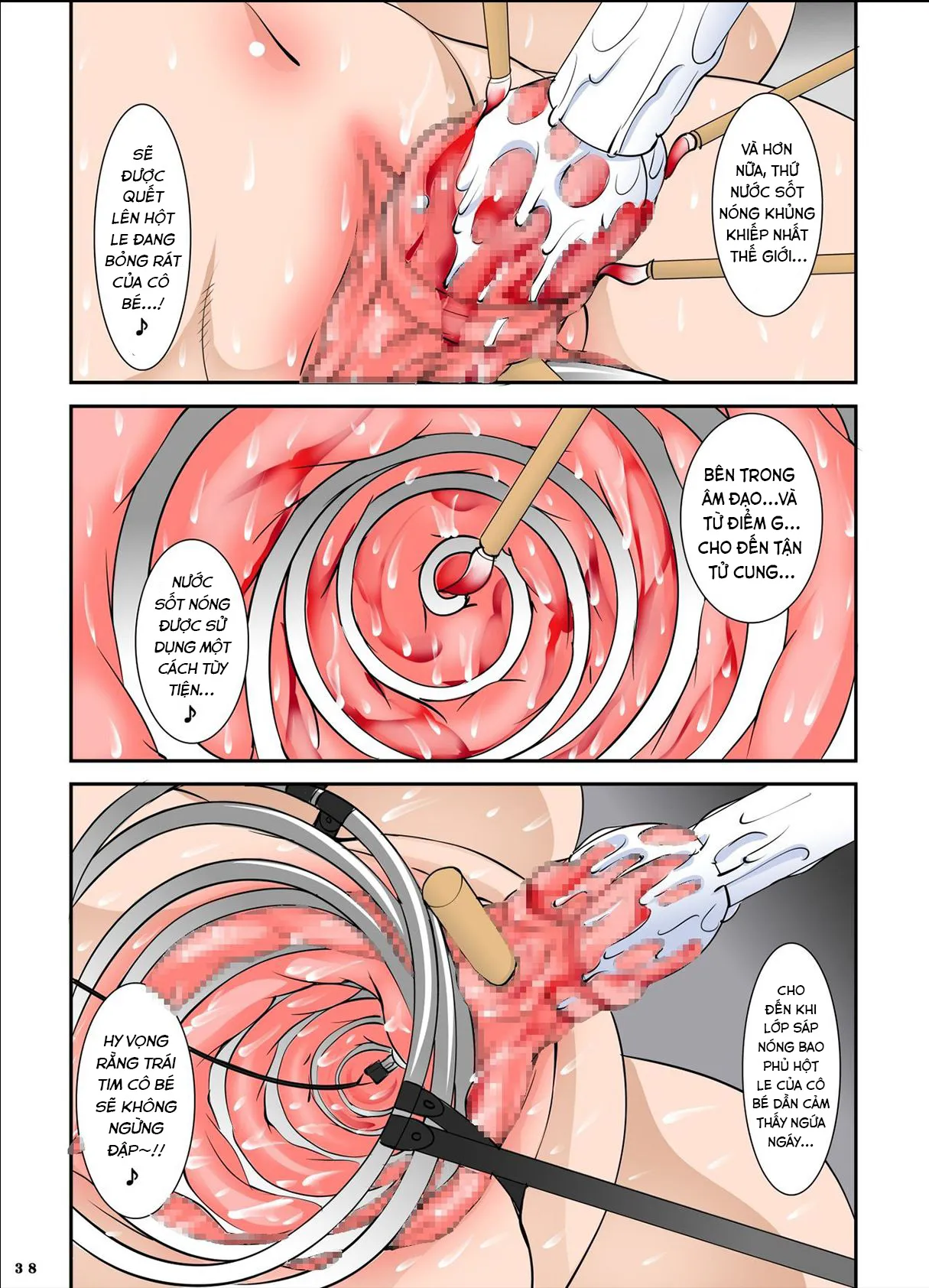 HentaiVN.net - Ảnh 14 - Shishi Setsudan Shoujo Goumon Gyakutai-kan no Maid-san - Chap 2.2