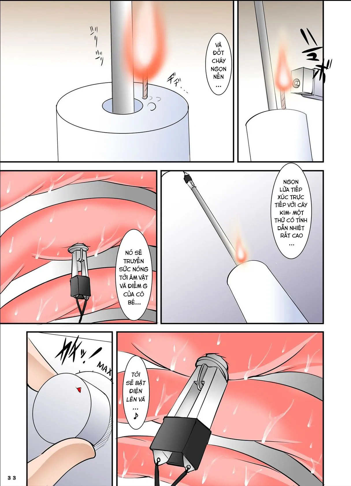 HentaiVN.net - Ảnh 9 - Shishi Setsudan Shoujo Goumon Gyakutai-kan no Maid-san - Chap 2.2