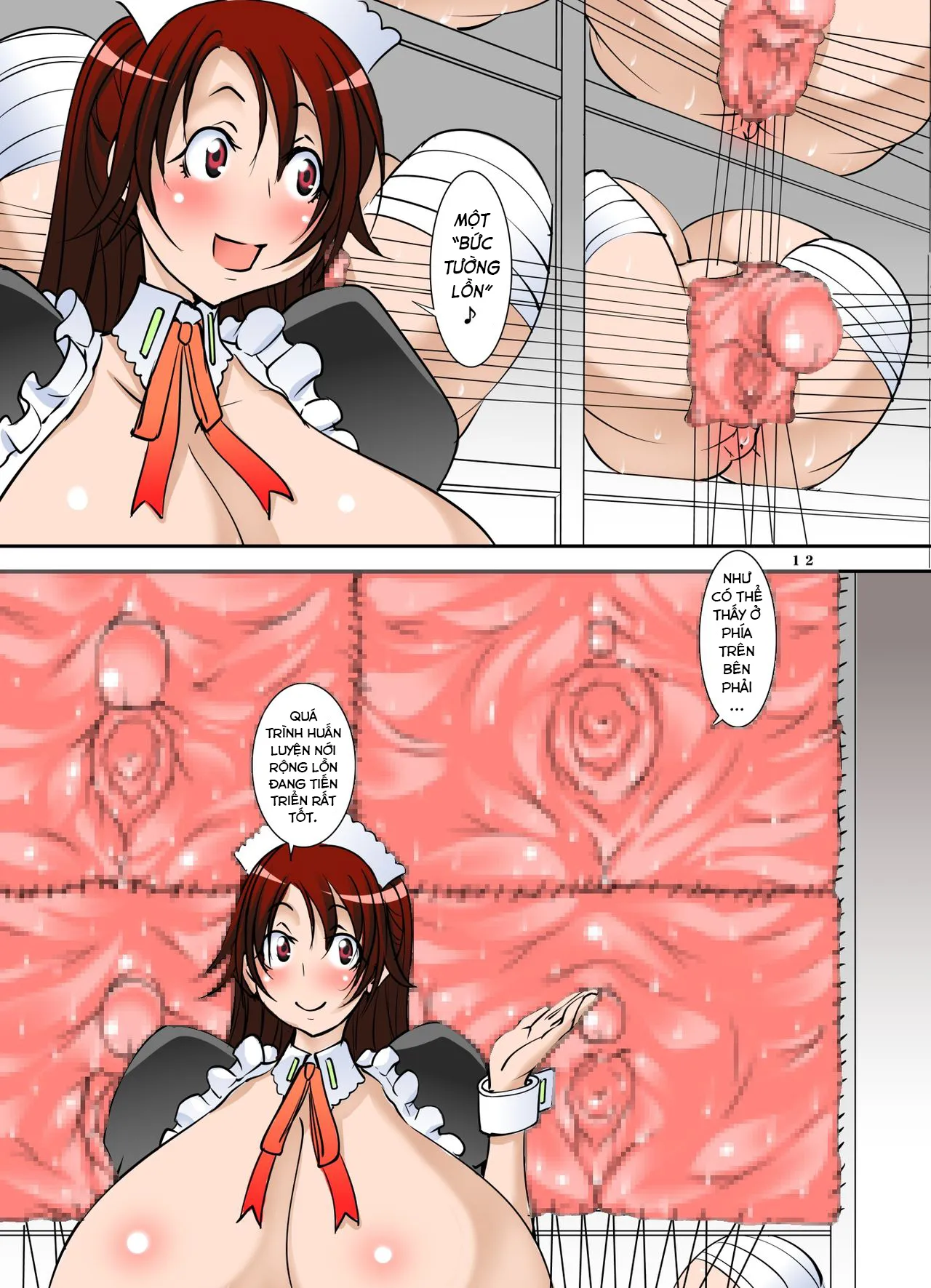 HentaiVN.net - Ảnh 14 - Shishi Setsudan Shoujo Goumon Gyakutai-kan no Maid-san - Chap 3.1
