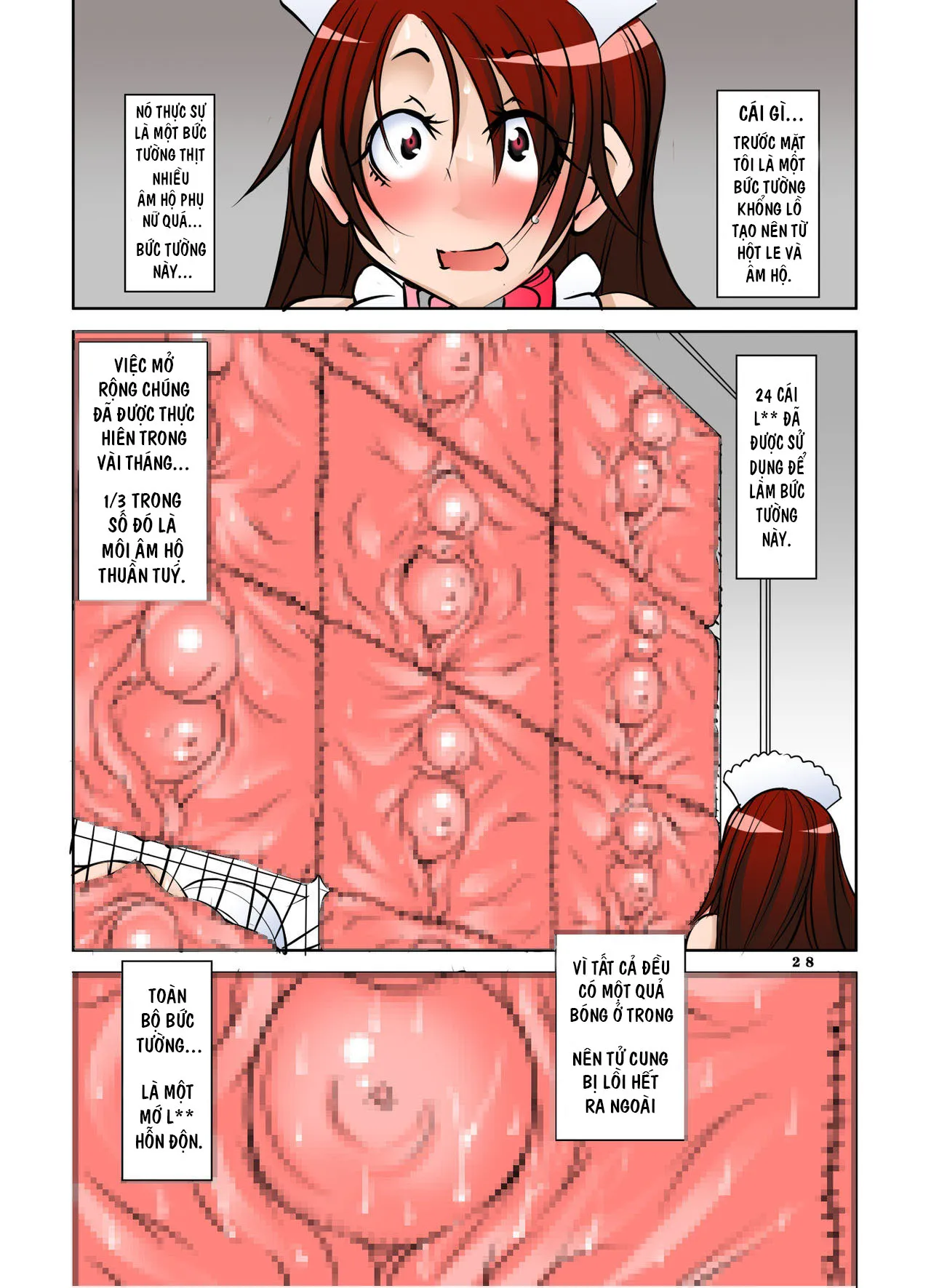 HentaiVN.net - Ảnh 7 - Shishi Setsudan Shoujo Goumon Gyakutai-kan no Maid-san - Chap 5.1