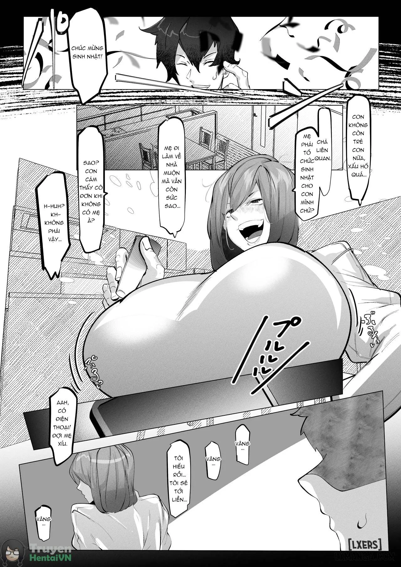 HentaiVN.net - Ảnh 28 - Manbiki Shita Ore no Kawari ni Haha ga Zenra Dogeza - Oneshot