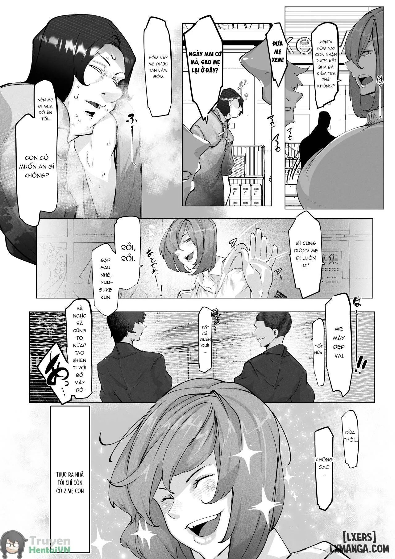 HentaiVN.net - Ảnh 3 - Manbiki Shita Ore no Kawari ni Haha ga Zenra Dogeza - Oneshot